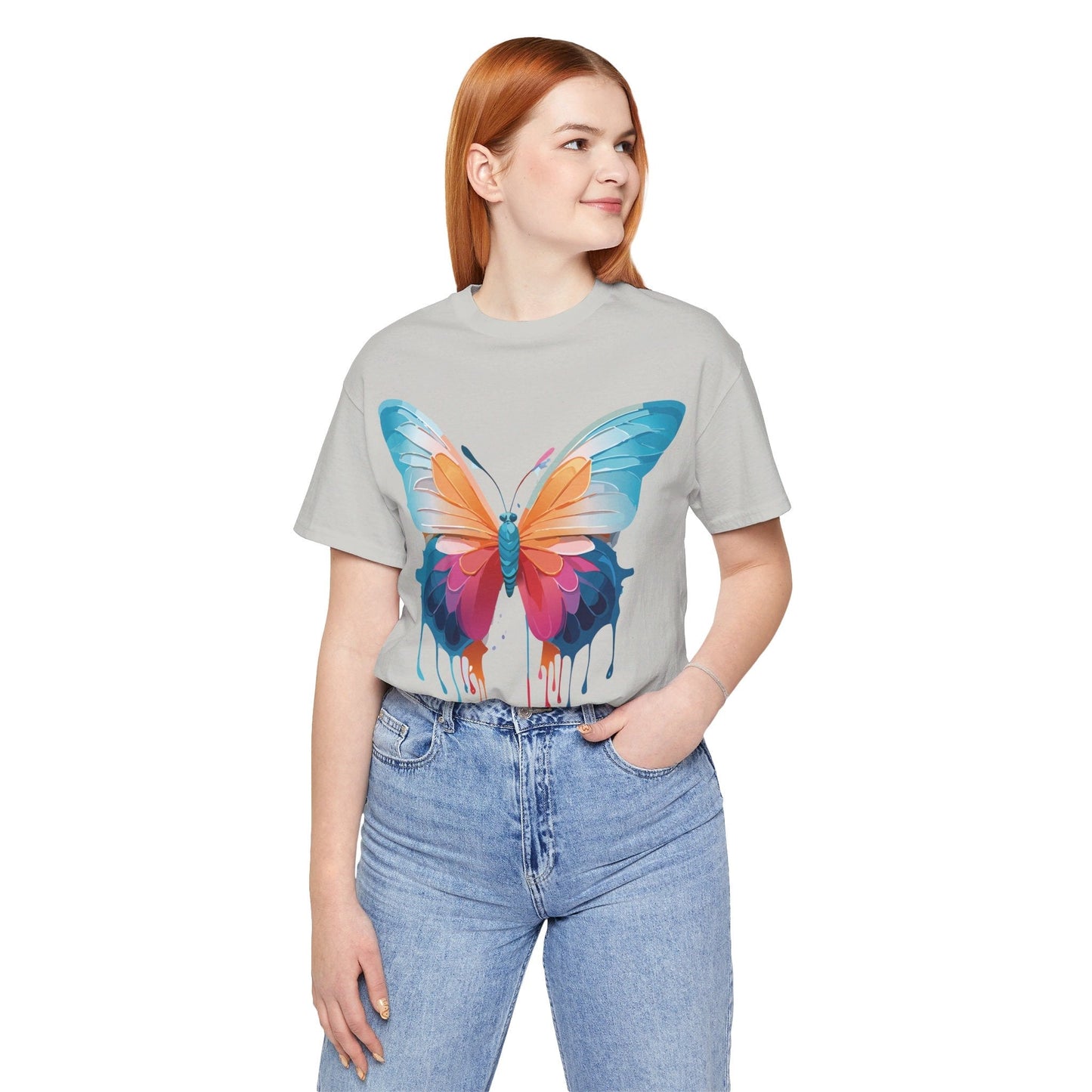 Butterfly Graphic T Shirt Unisex Adelpha Art Design Vintage Inspired Shirt