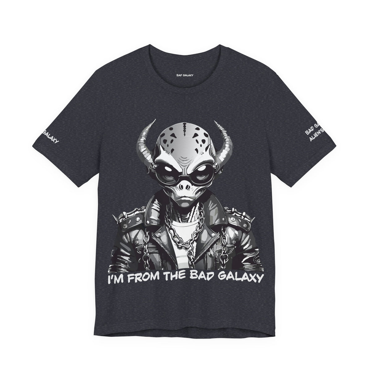 Alien Graphic Unisex Cotton Bella+Canvas Tee with Art Design b80