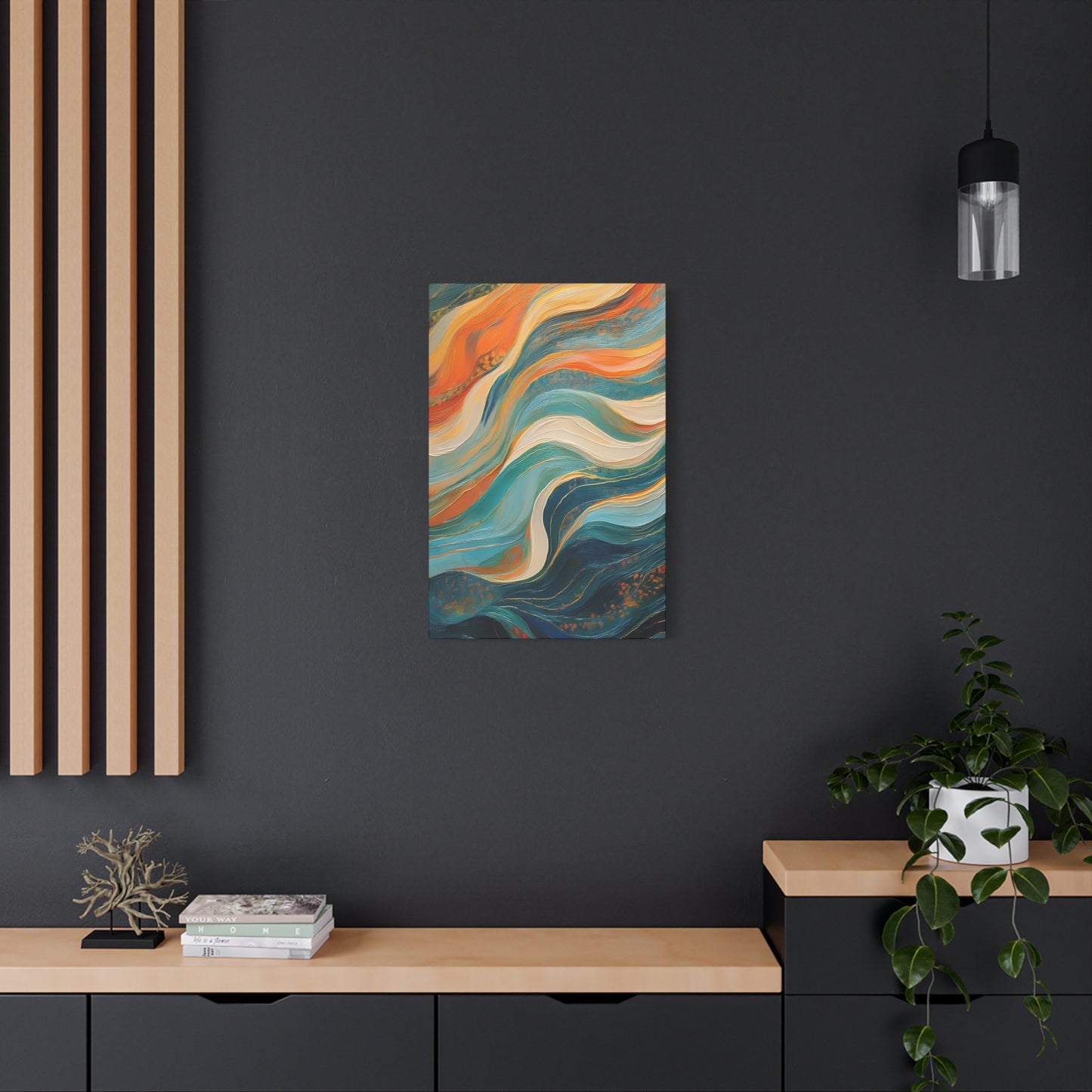 Abstract Oil Painting Print Canvas 20x24,20x30,24x30 24x32,24x36,30x40 32x48,36x48,40x60 Pine-Wood Inner Frame ABS-98