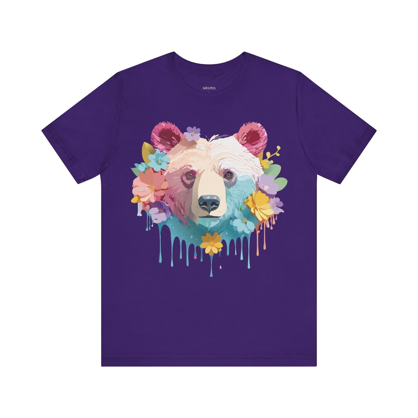 Bear Graphic T Shirt Unisex Adelpha Vintage Inspired Artwork Tee