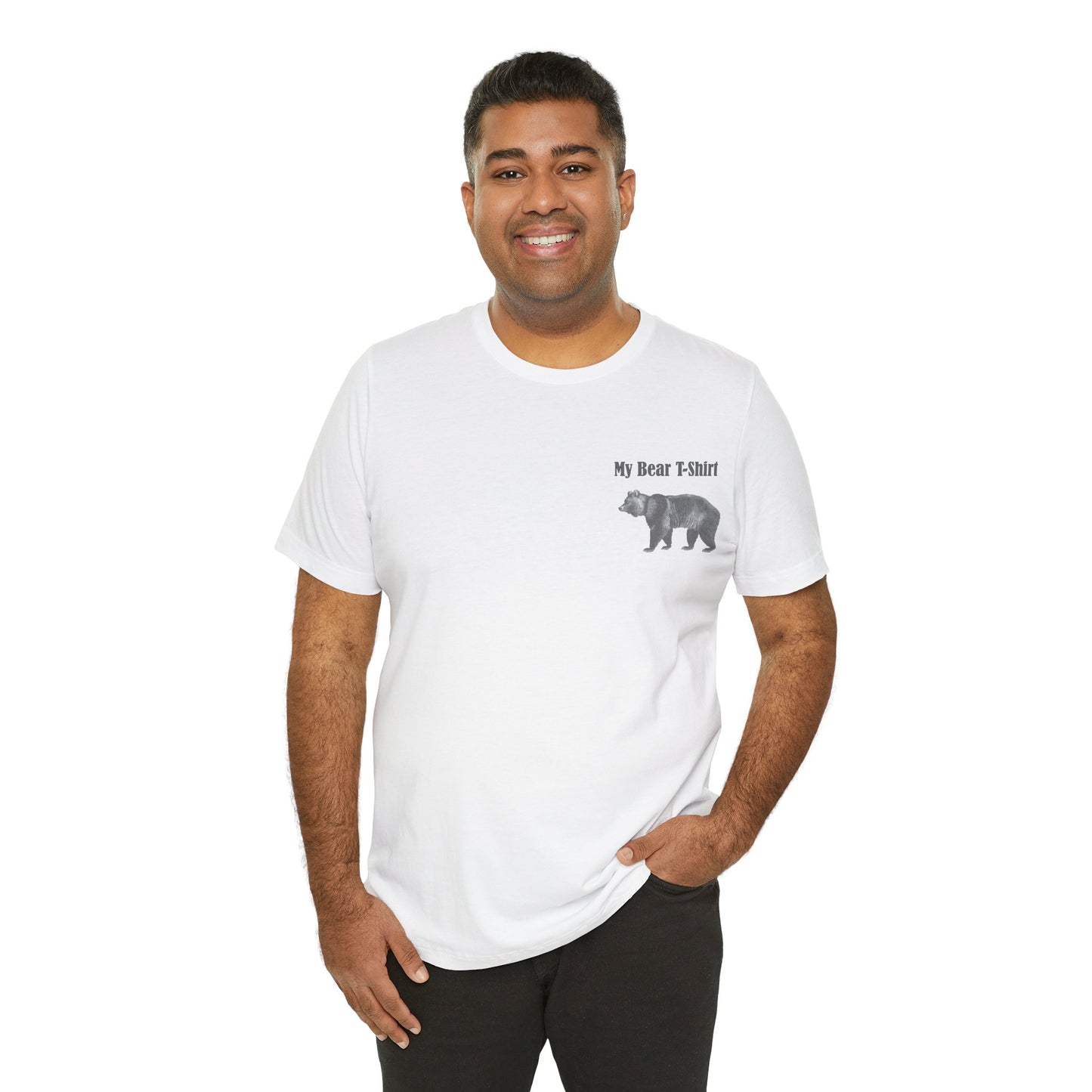 Camiseta unisex de algodón con estampado de animales