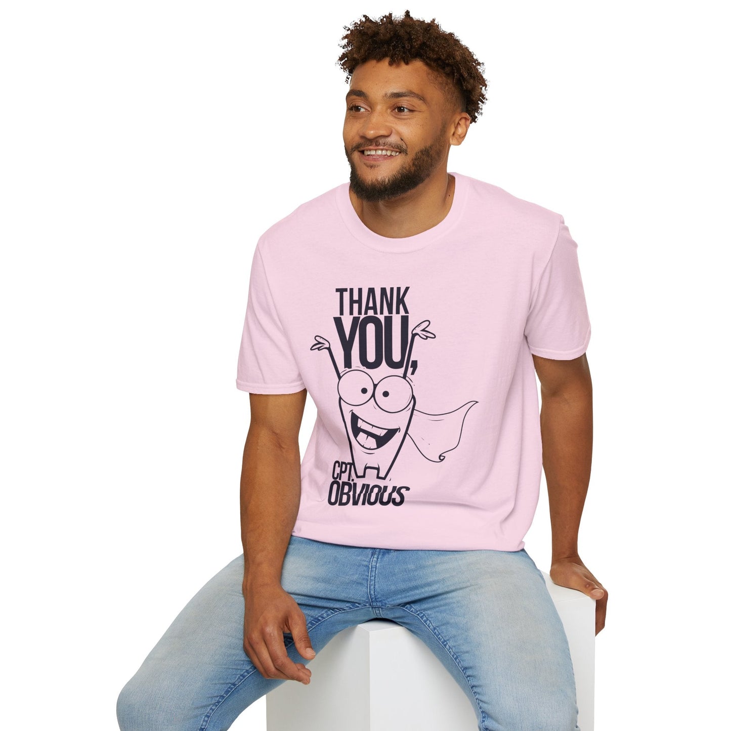Cartoon T Shirt Animation Funny Tee Unisex Gildan Softstyle 64000 Ring Spun Cotton