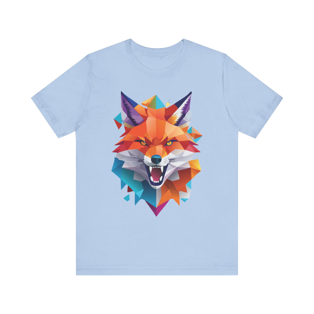 Wild Animals  Graphic Unisex Cotton Bella+Canvas Tee with Art Animal Design ab47