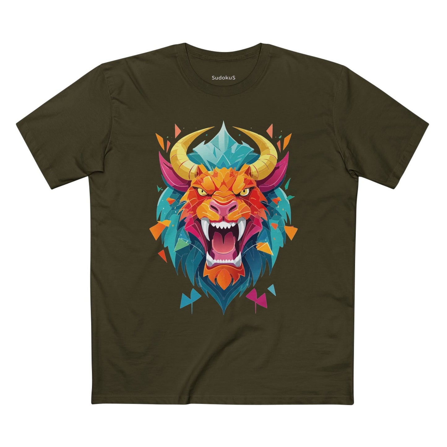 Cartoon Monsters Graphic Unisex 100 Cotton Staple Tee 16
