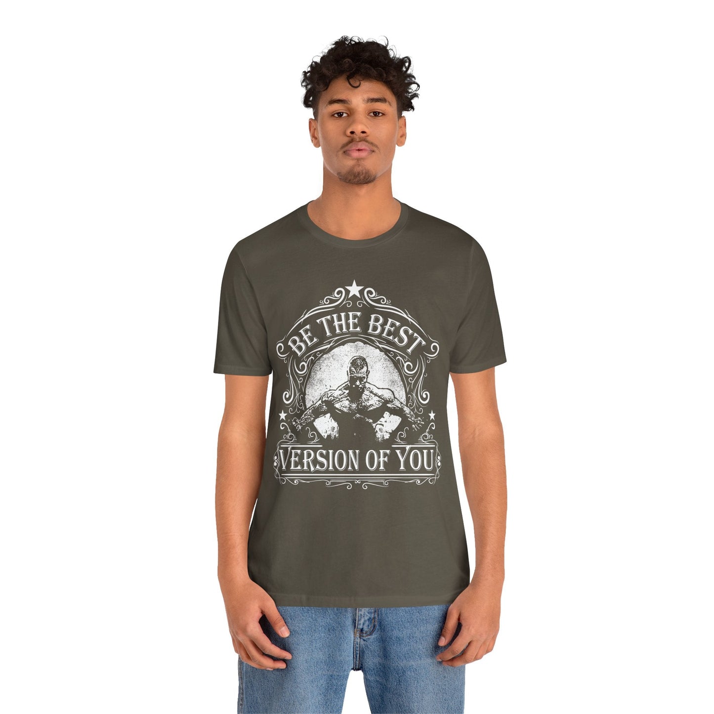Be The Best Version Of You T-Shirt Motivational Fitness Tee