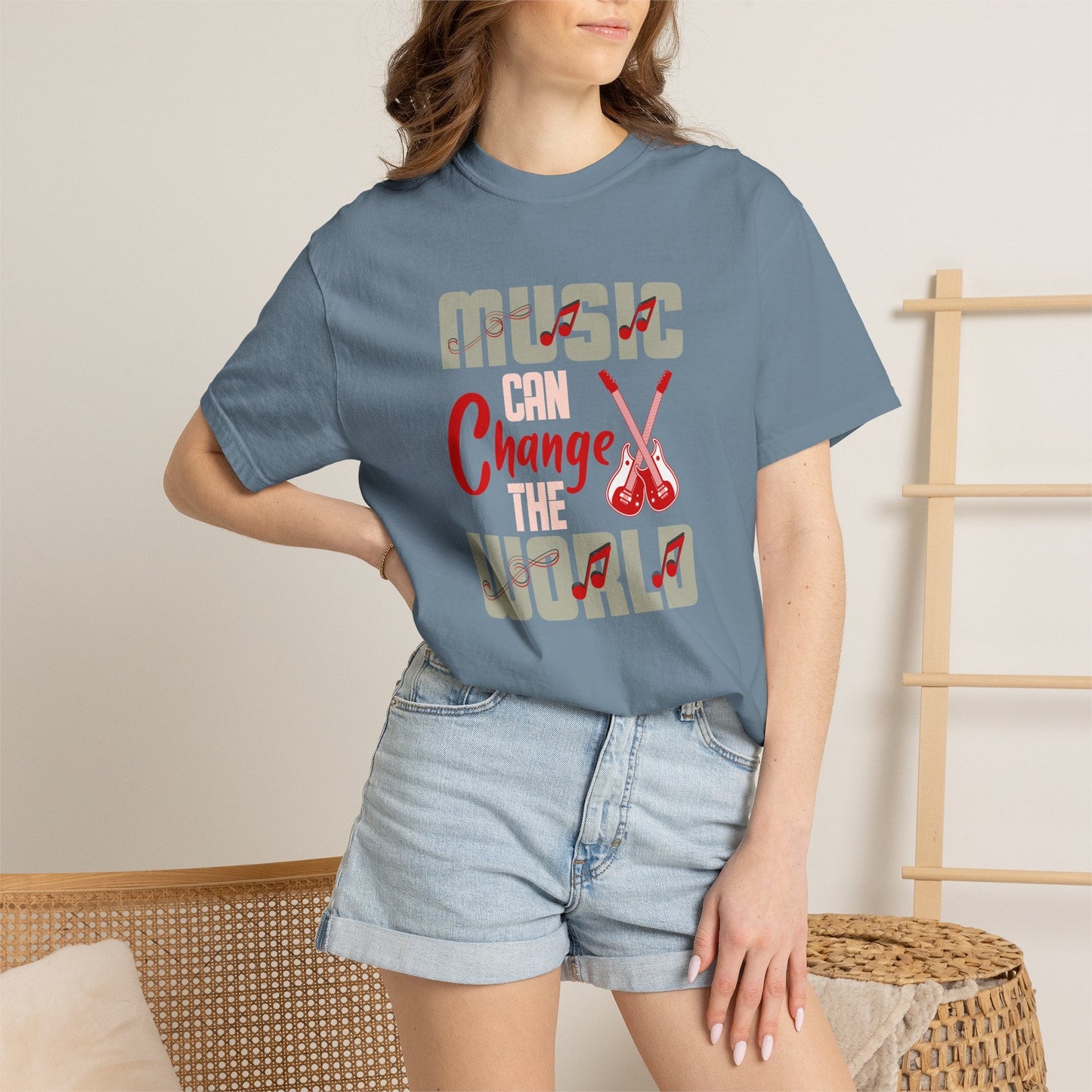 Music Graphic Design Unisex Cotton T-shirt 062