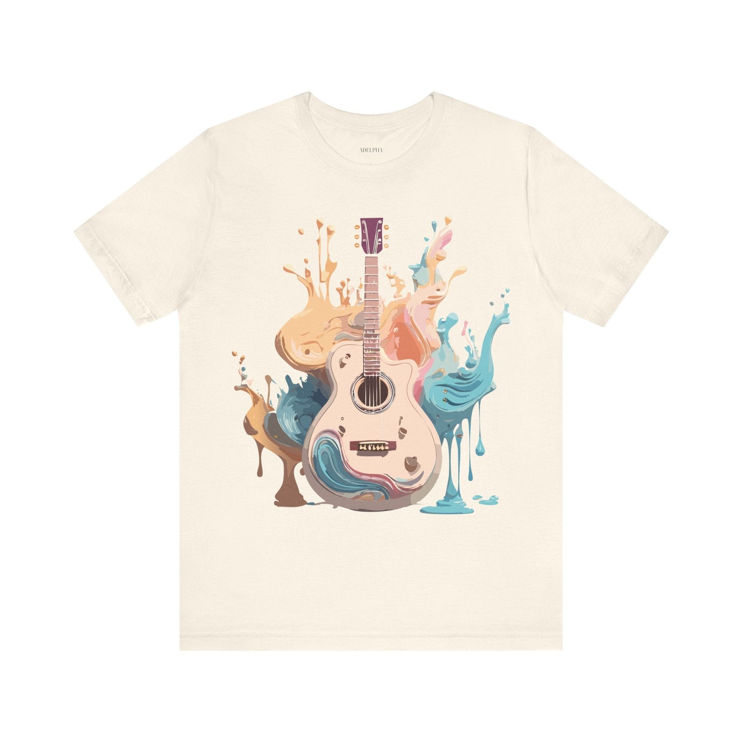 Adelpha Music Graphic T Shirt Unisex Jersey Short Sleeve Tee Vintage Inspired Art Tee