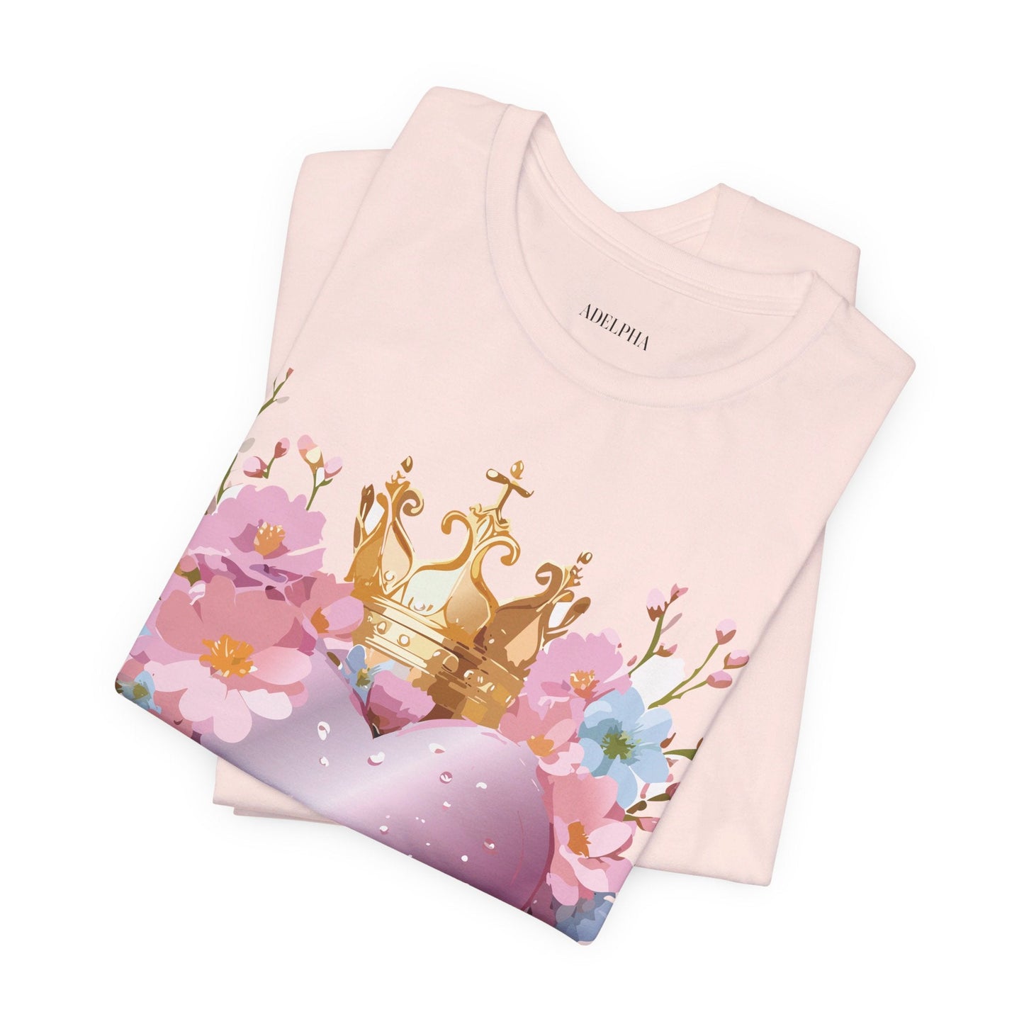 Valentine Graphic Tee Unisex Jersey Short Sleeve By Adelpha Vintage Inspired Artwork