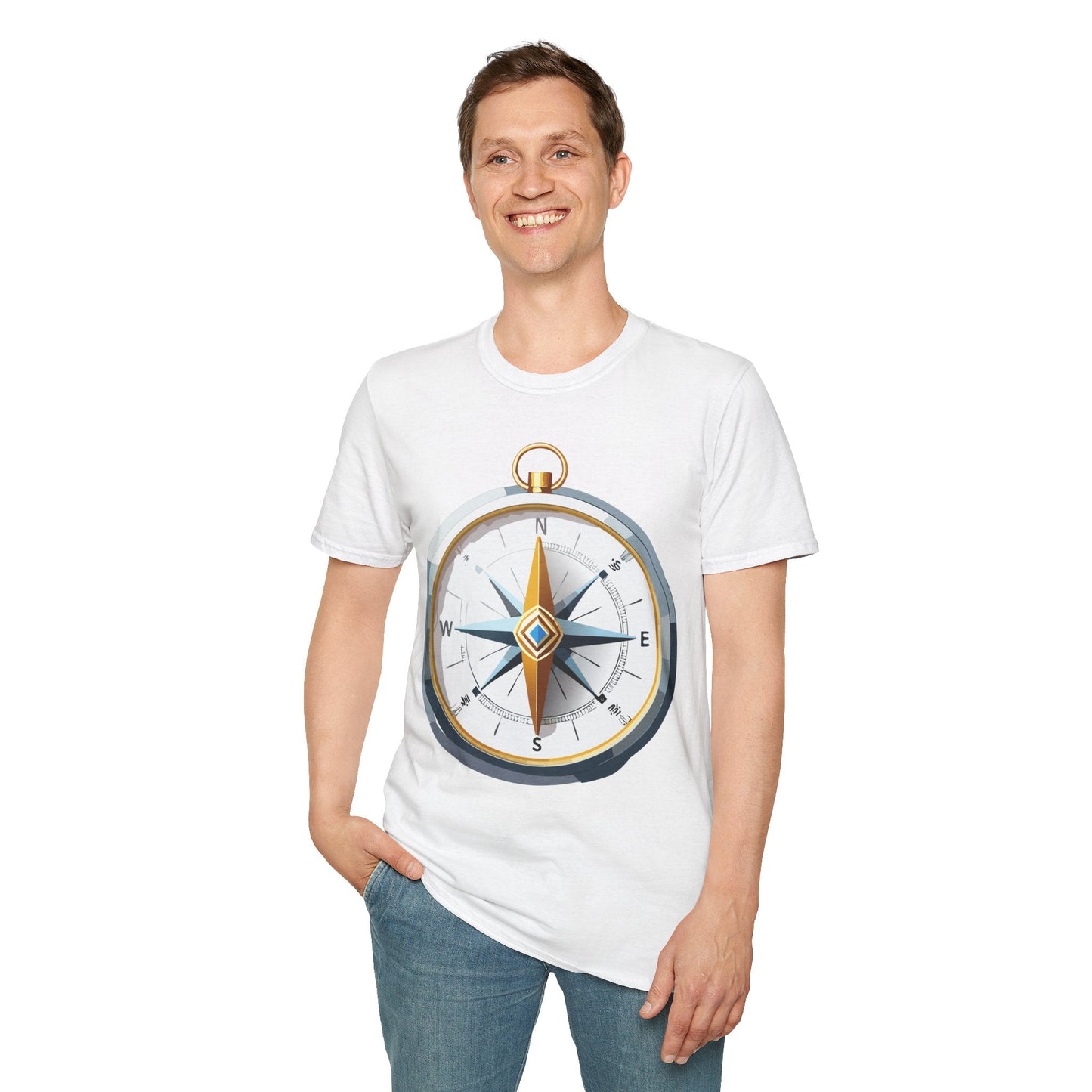 Compass Navigator Graphic Tee Unisex 100 Cotton 11