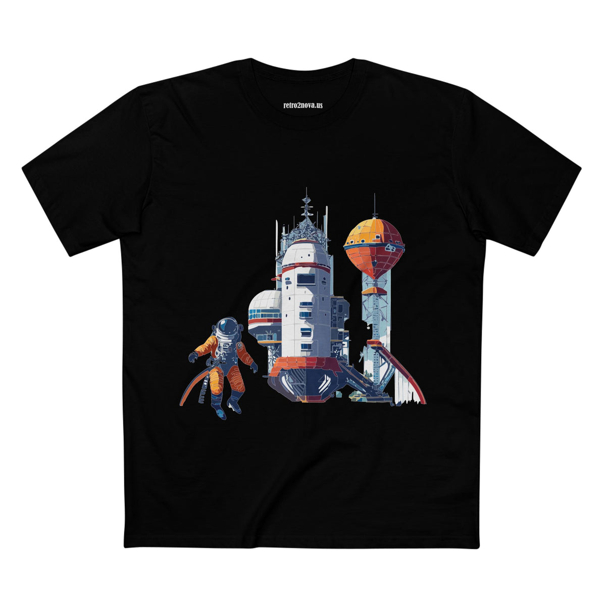 Cosmos Astronaut Graphic Tee Staple Unisex 100 Cotton Tee Shirt - CS-10