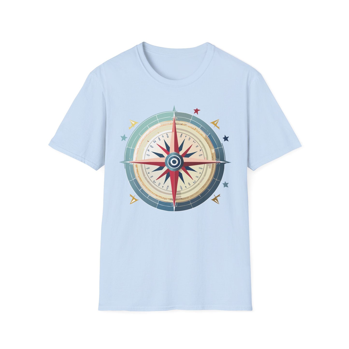 Compass Navigator Graphic Tee Unisex 100 Cotton 21