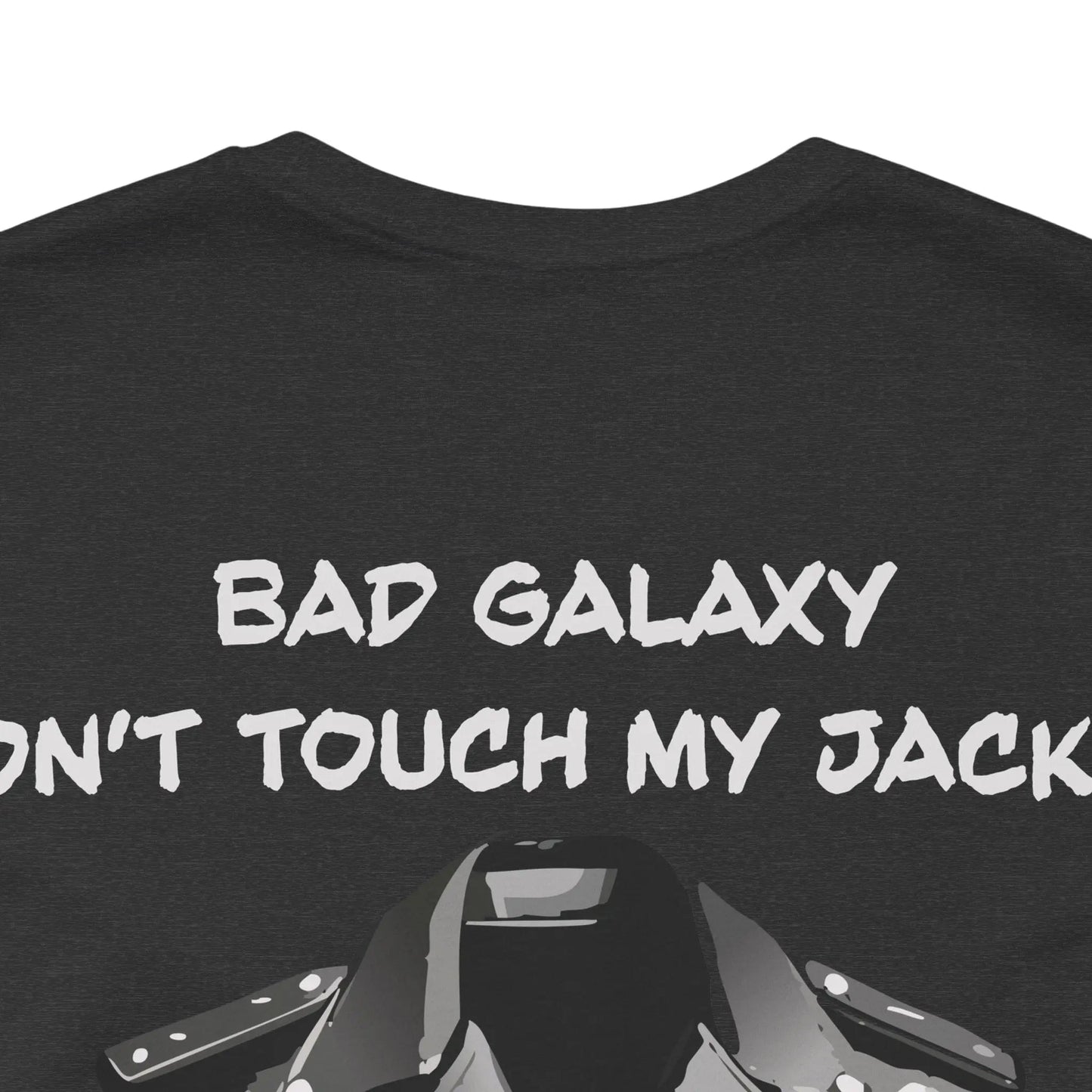 Punk Rock Tee Shirt From Bad Galaxy Made To Order 100 Percent Cotton USA Eco Friendly Inks