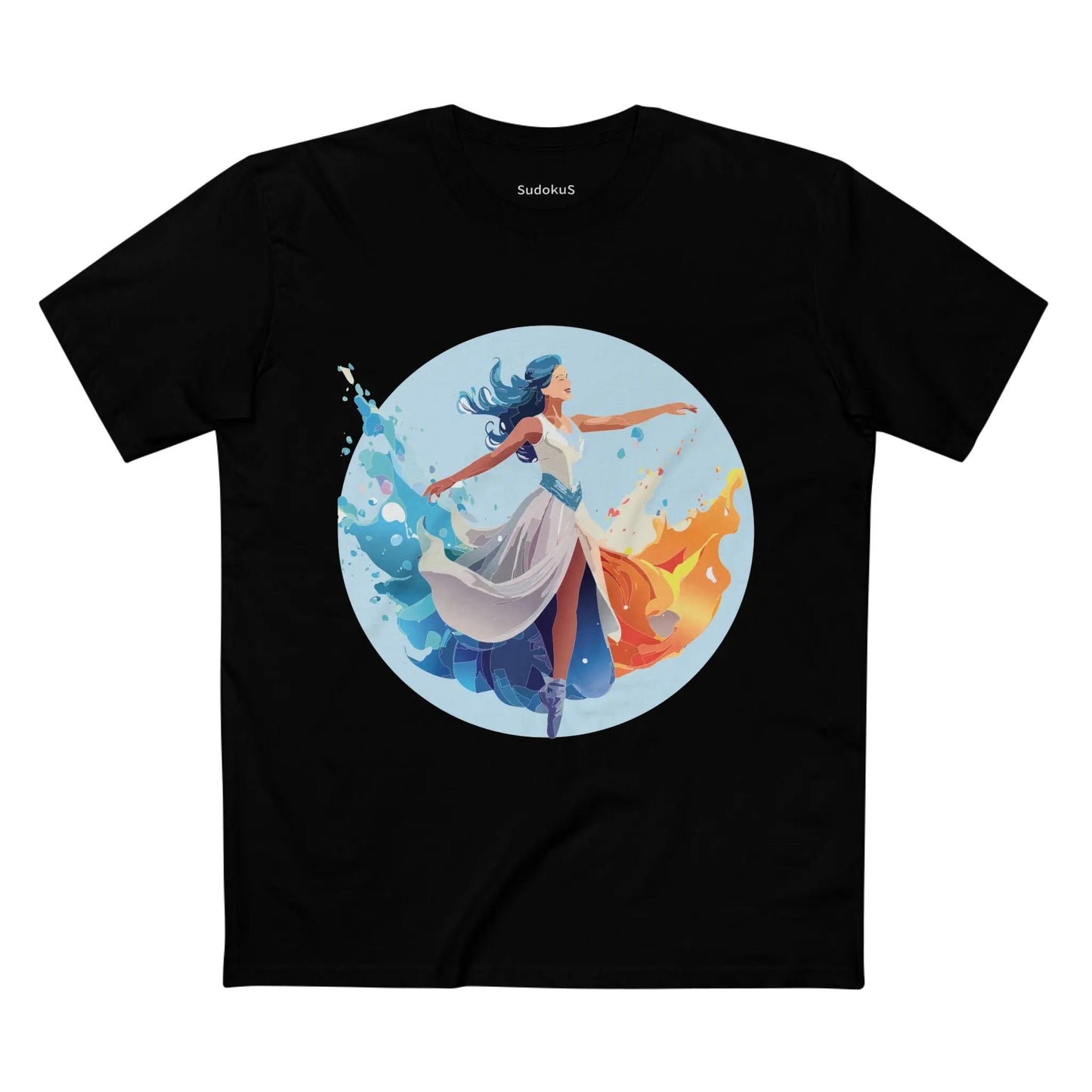 Dancer Graphic Unisex 100 Cotton Staple Tee 6