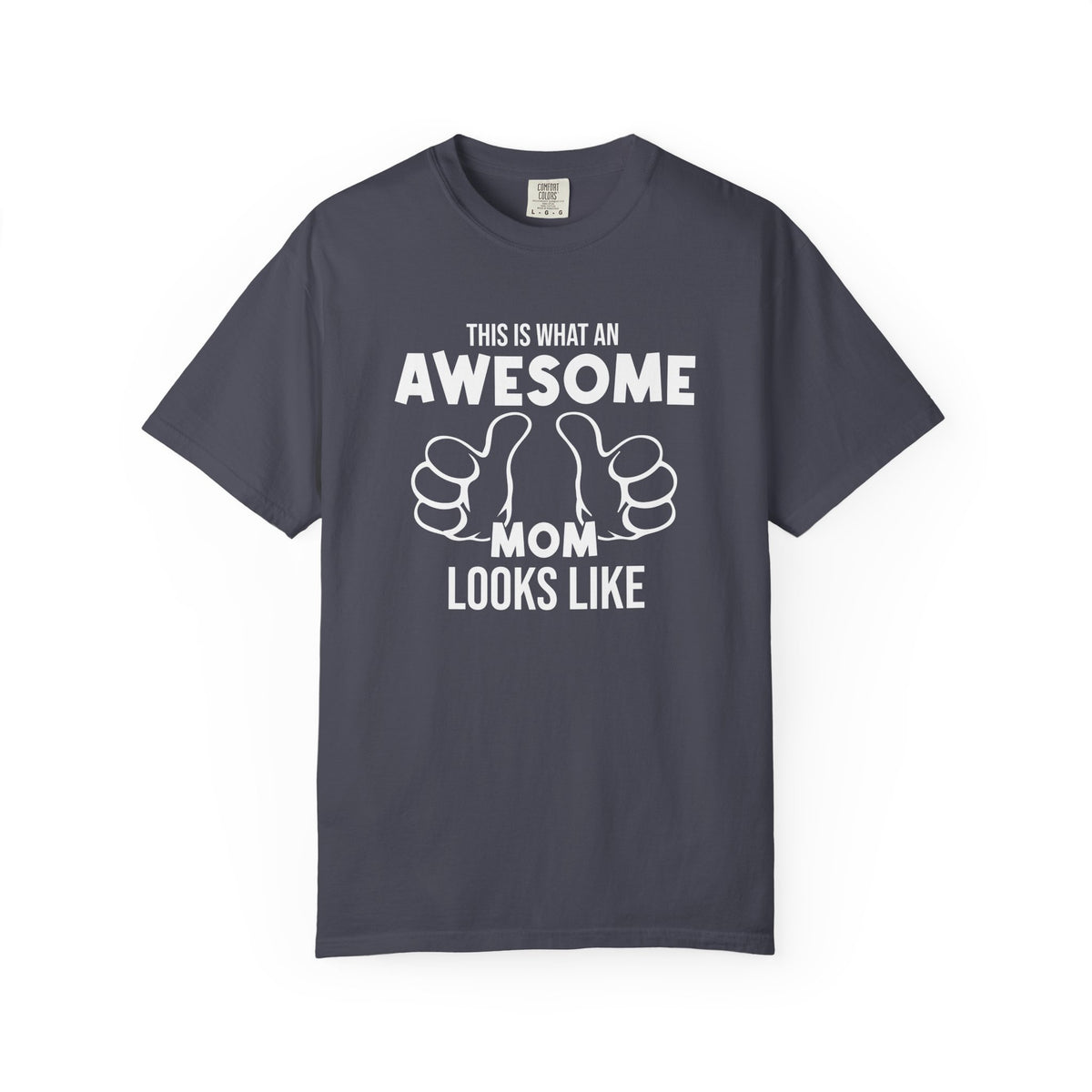 Mom T-shirt Mother's Day Mama Tee Unisex Comfort Colors Garment-Dyed Cotton h25