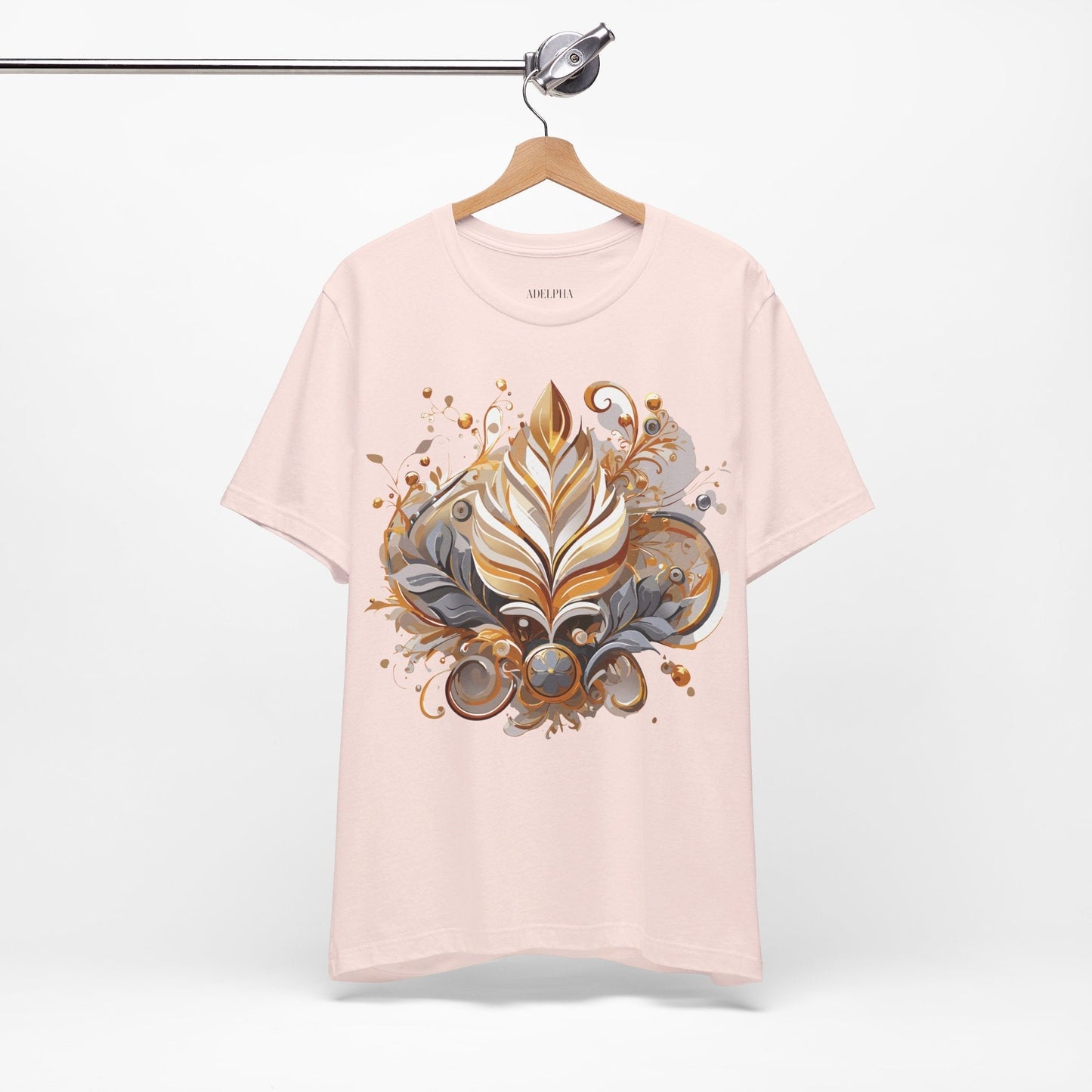 Jewelry Graphic Unisex 100 Cotton Vintage Treasure Art T-Shirt 6