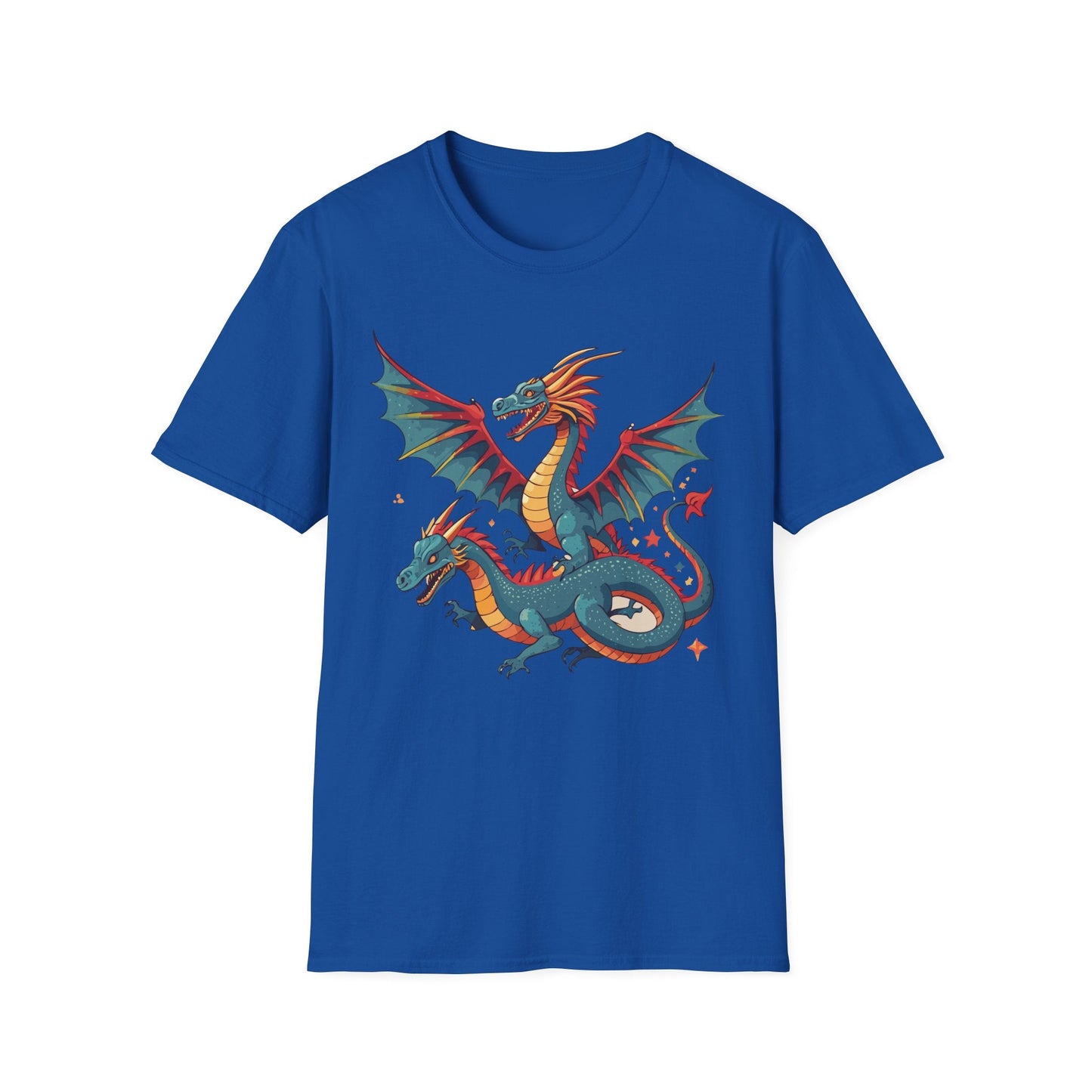 Dragon Graphic Unisex 100 Cotton Tee with Animal Artwork Design 13