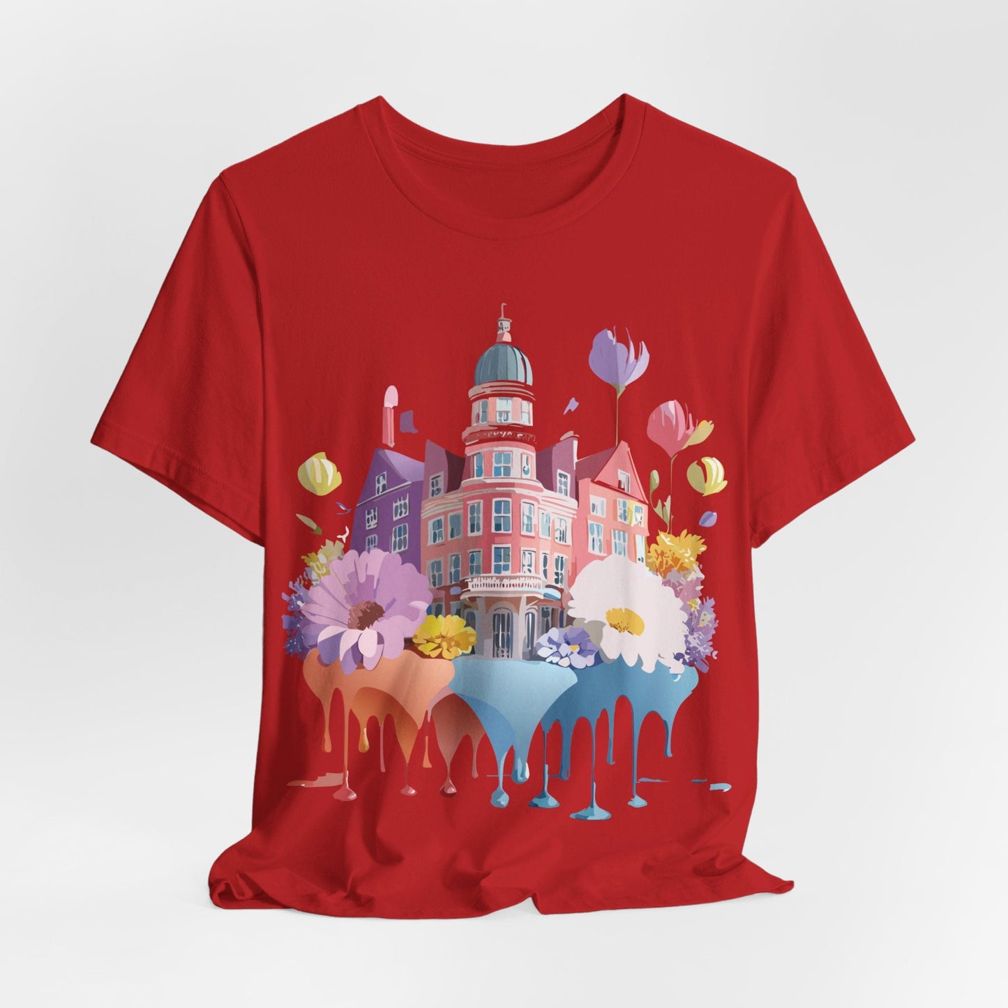 Amsterdam Tourist Shirt Unisex Graphic Tee With Vintage Adelpha Artwork For Everyday Wear