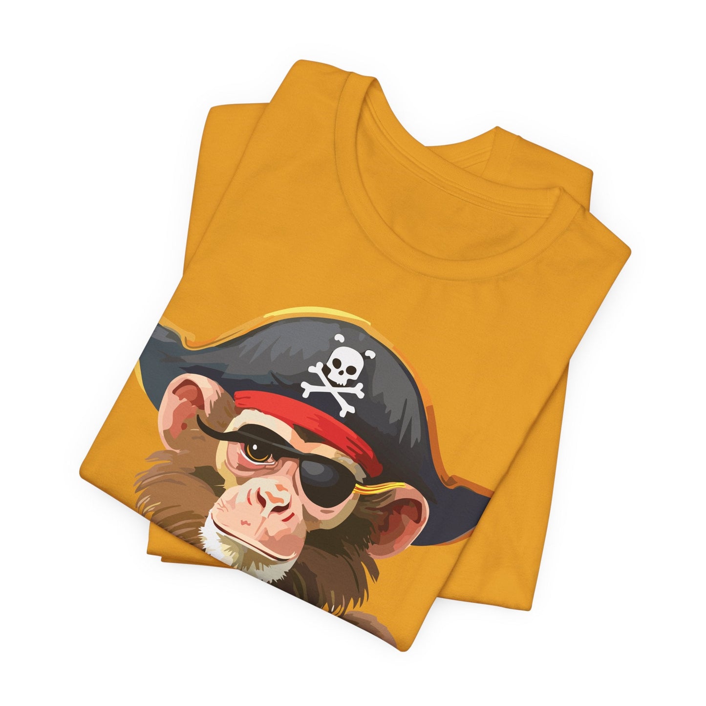 Unisex Animal Design Tee Shirt With Wild Animals Art Print Gildan Softstyle 64000