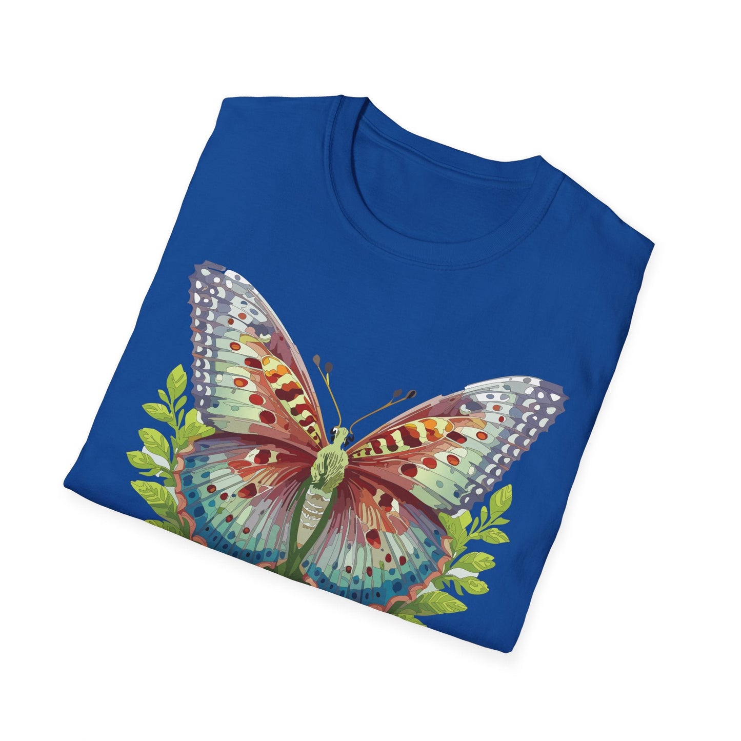 Butterfly Shirt Unisex T Shirt Gildan Softstyle 64000 Breathable Ring Spun Cotton Monarch Tee