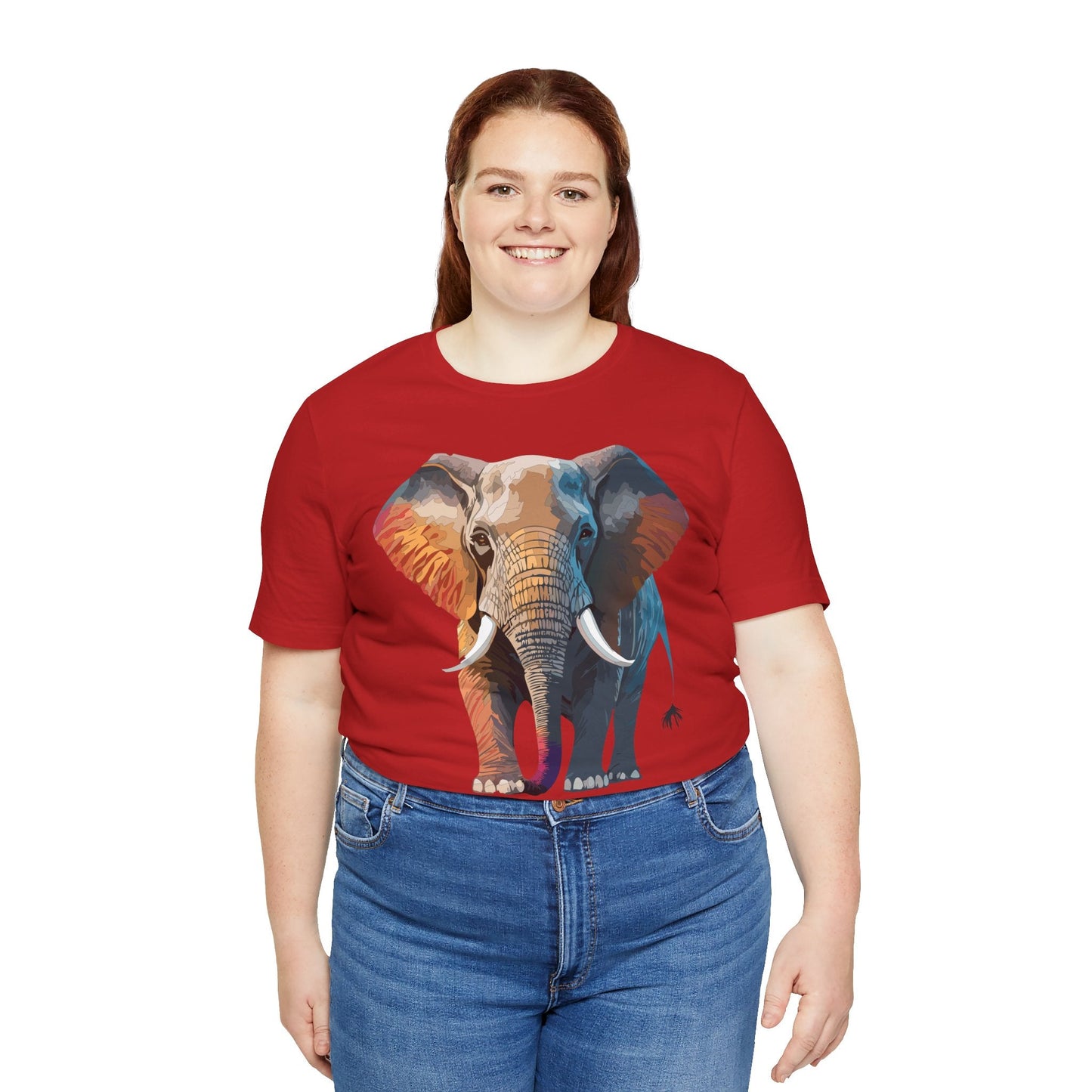 Unisex Animal Shirt With Animals Art Design Graphic Tee Short Sleeve Wild Animals