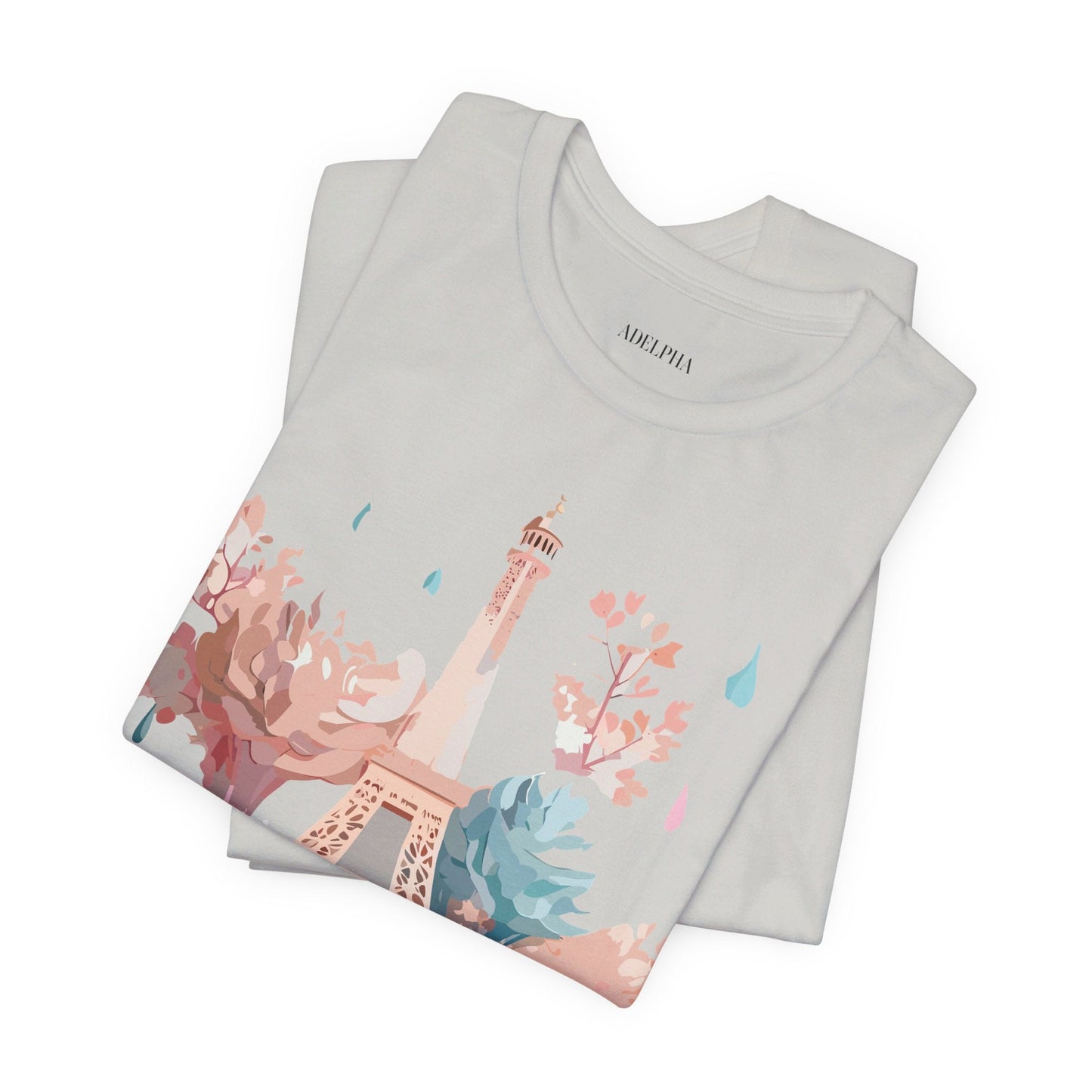 Paris Tourist Shirt Graphic Tee Unisex Vintage Inspired Art Adelpha Premium Quality