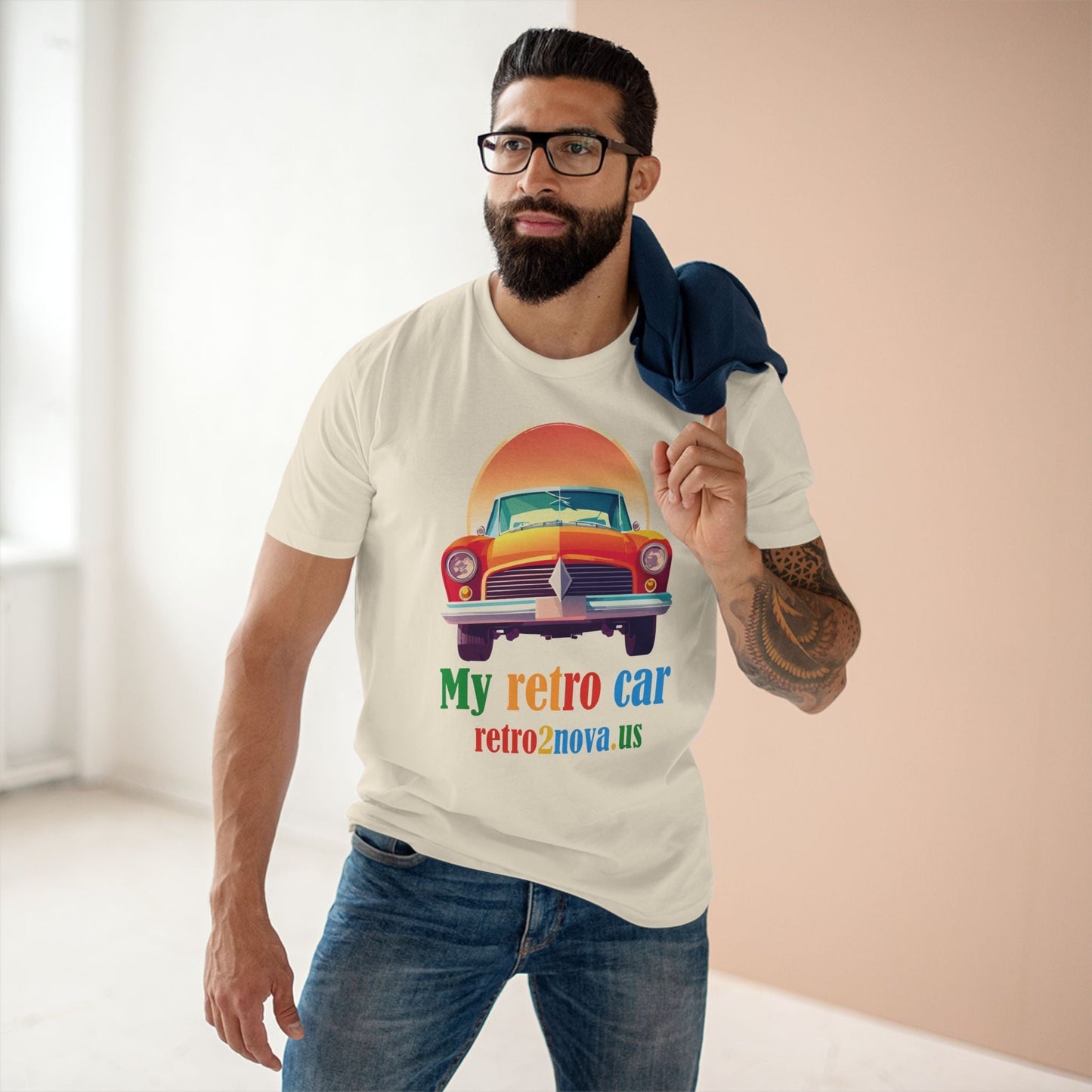 Retro Car Shirts Vintage Car Tee RC 10 Unisex Premium Cotton Art Design Soft Breathable Comfort