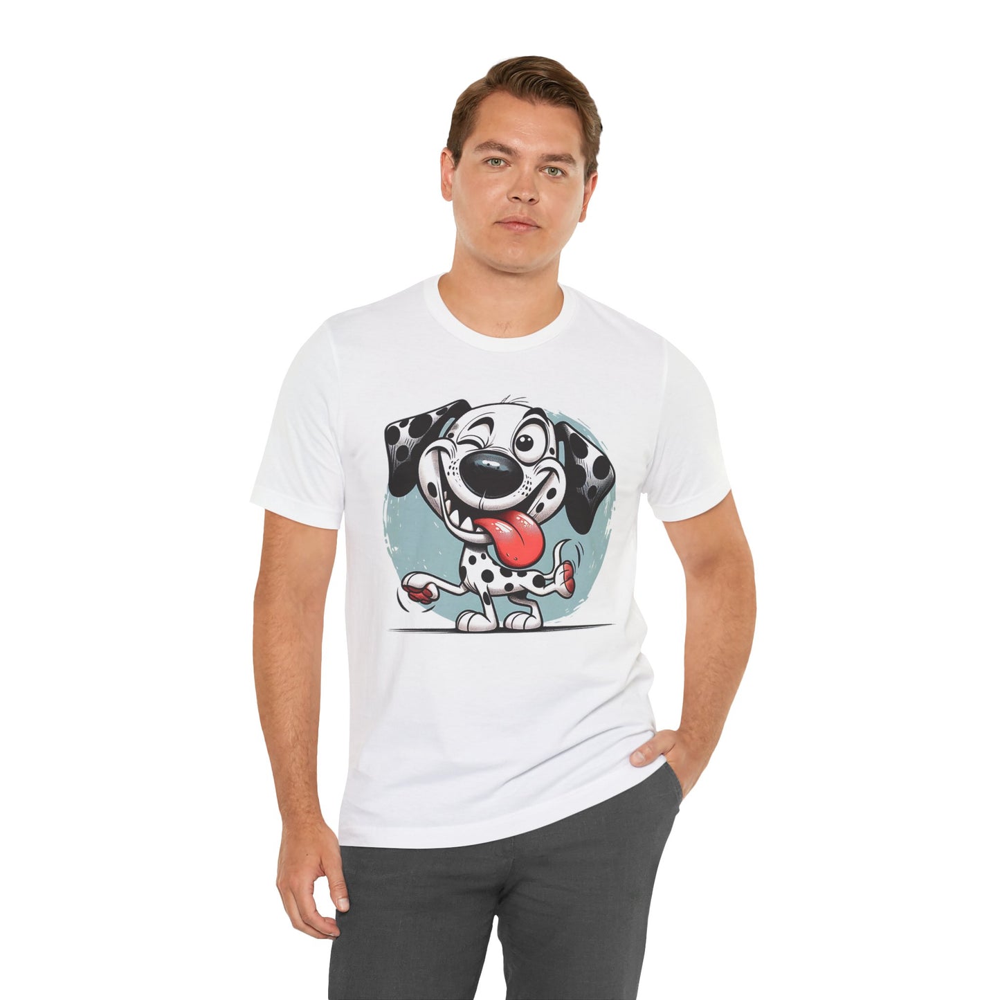 Mindi Cartoon Dog Tee Shirt, Funny Dog T-Shirt, Pet Shirt, Animal Tees, Funny Animal T-Shirt, Graphic Tee