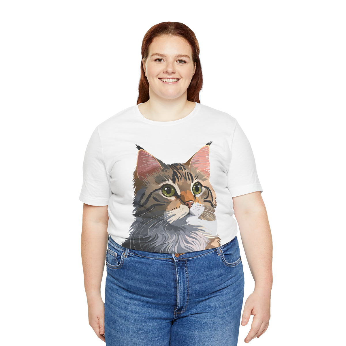Wild Animals  Graphic Unisex Cotton Bella+Canvas Tee with Art Animal Design ab43