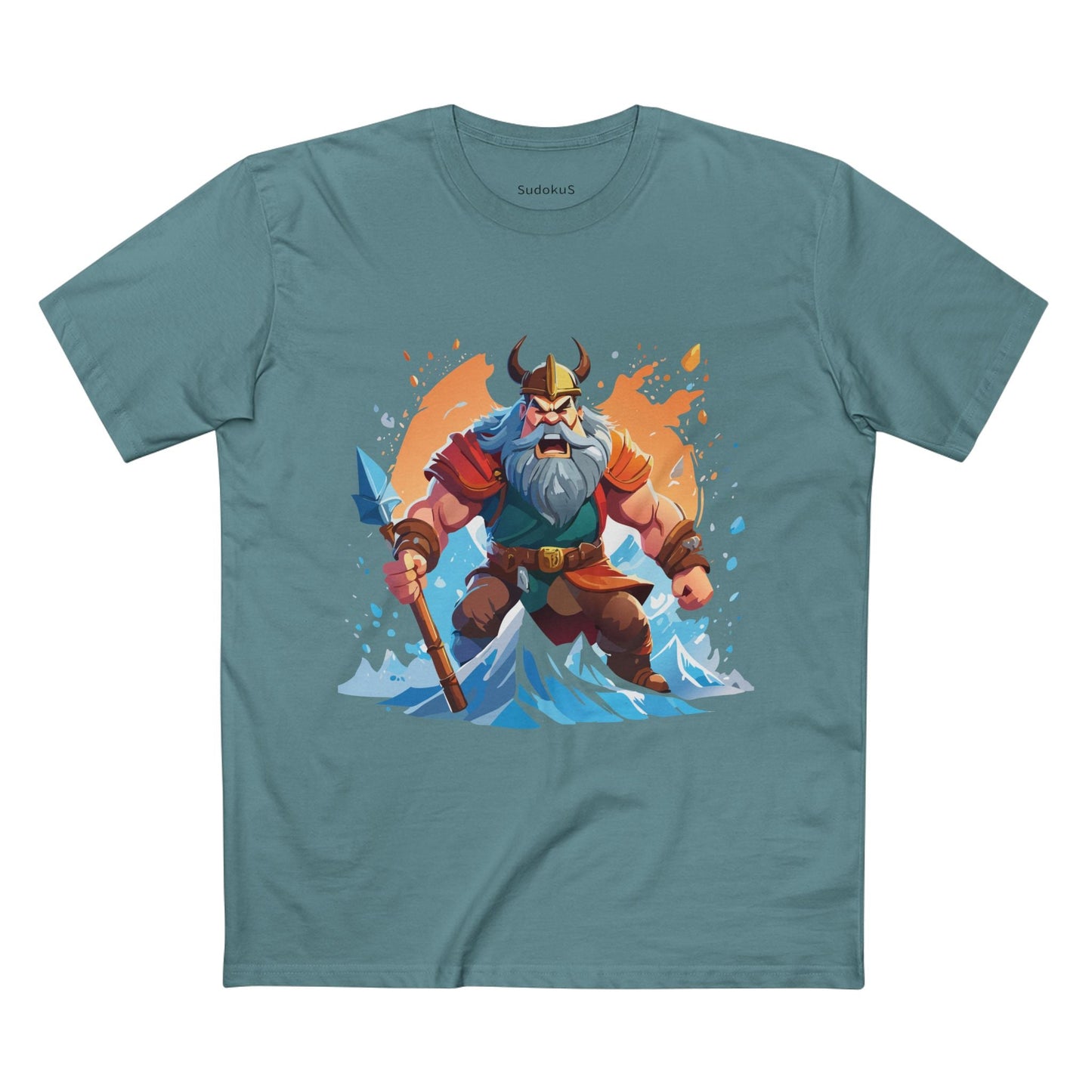 Viking Graphic Unisex 100 Cotton Staple Tee 21