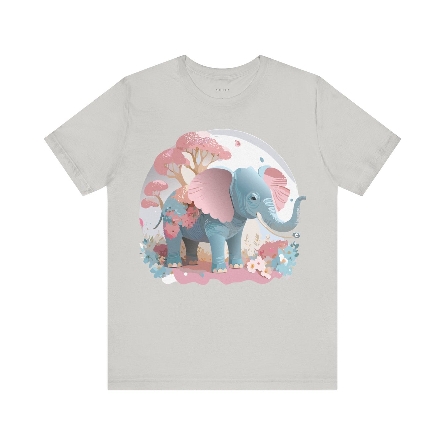 Elephant Graphic T Shirt Unisex By Adelpha Vintage Inspired Art Design Tee Premium Quality Cotton