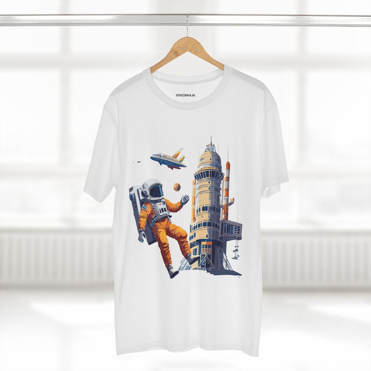 Cosmos Astronaut Graphic Tee Staple Unisex 100 Cotton Tee Shirt - CS-32