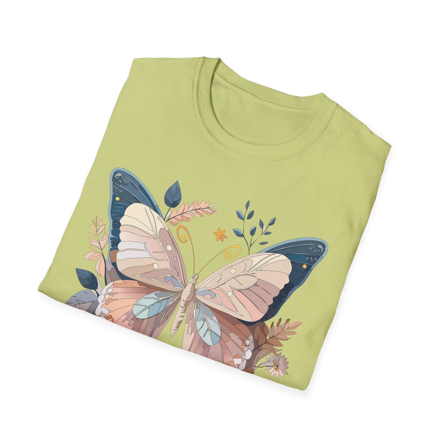 Monarch Butterfly Shirt Unisex Softstyle T Shirt 100 Percent Ring Spun Cotton Gildan 64000