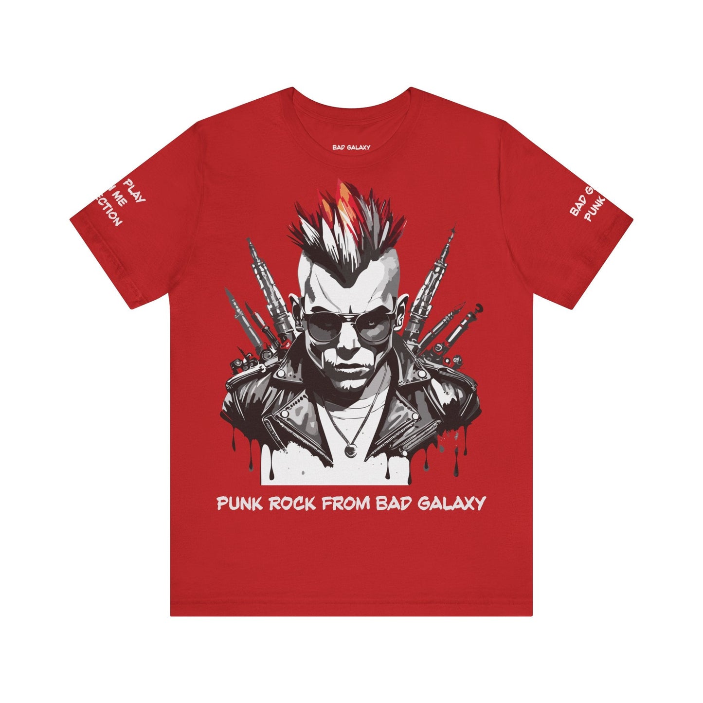 Punk Rock Tee Shirt Made In USA 100 Cotton Eco Friendly Inks Durable Stitching Quality