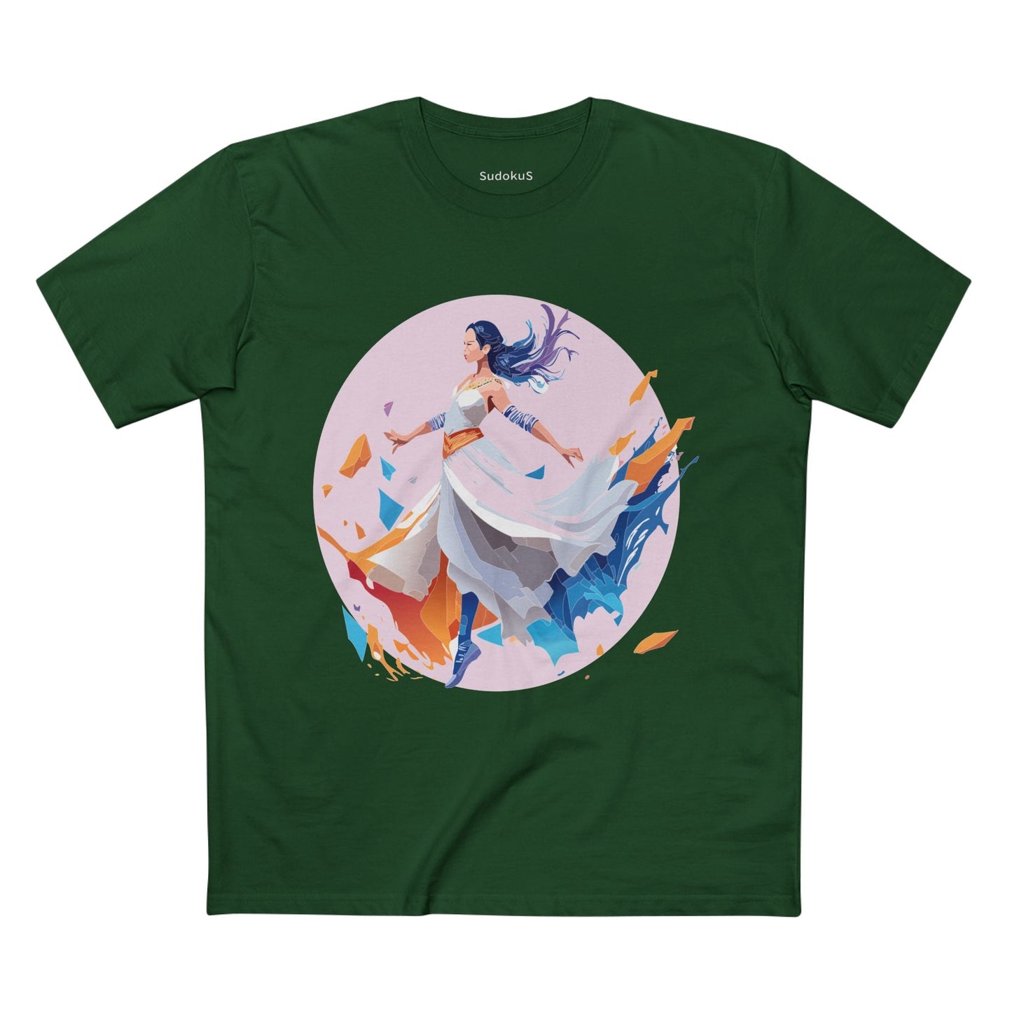 Dancer Graphic Unisex 100 Cotton Staple Tee 20