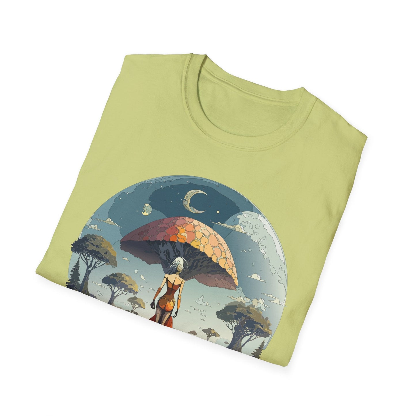 Womens Graphic T Shirts Art Design Shirt Softstyle Casual Tee 64000 Gildan Ring Spun Cotton