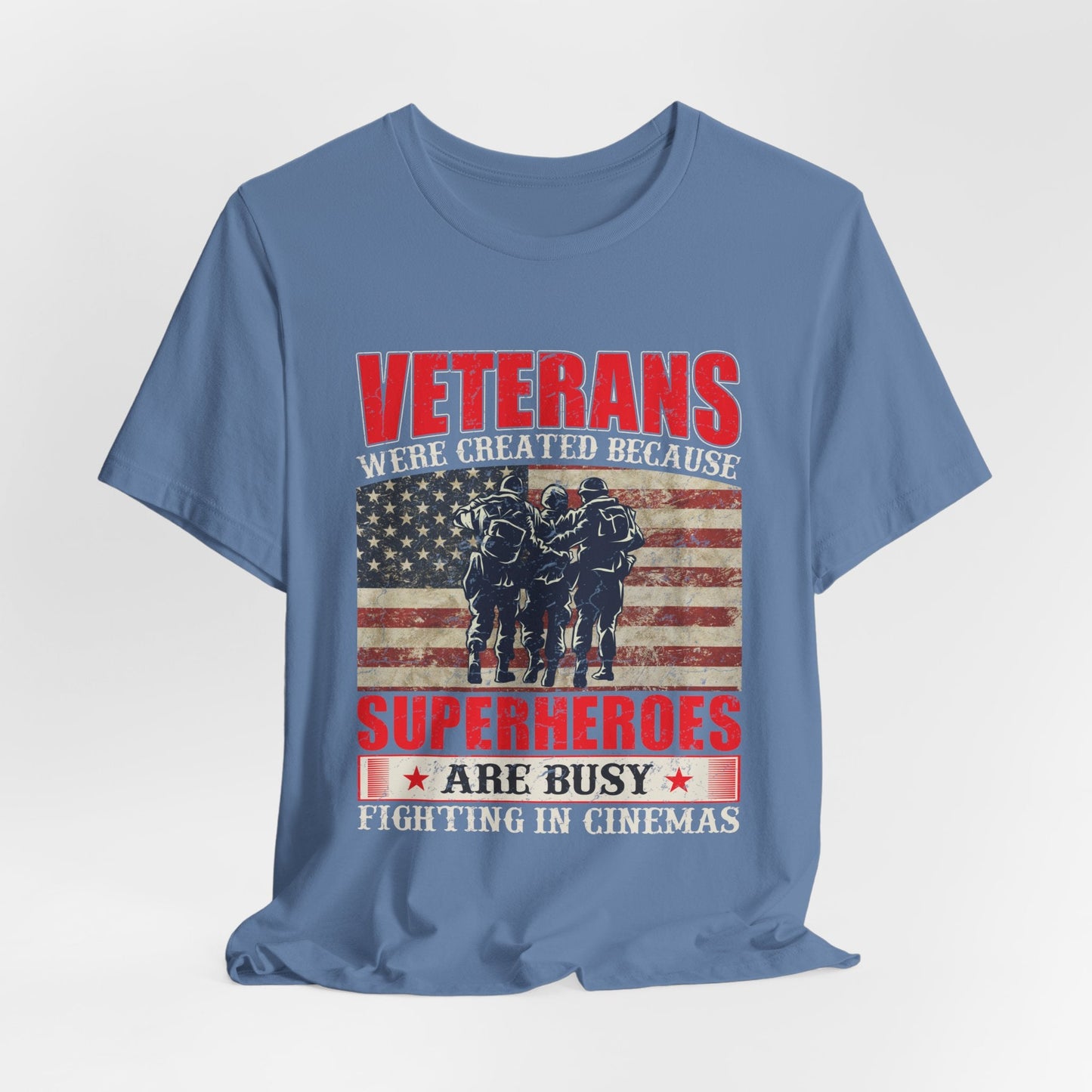 Army Veteran Patriotic Graphic Design Unisex Cotton T-Shirt v41