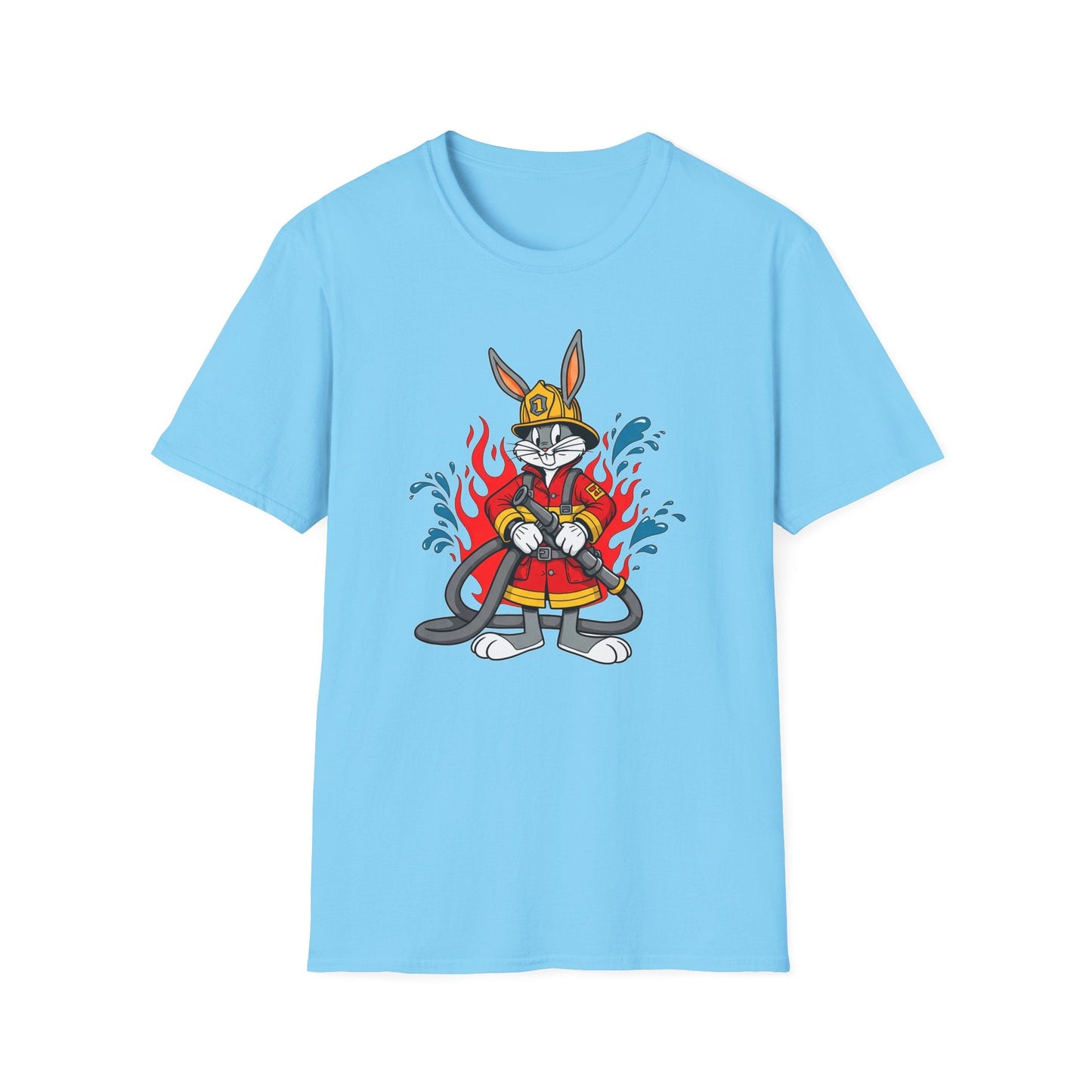 Bugs Bunny T Shirt Unisex Cartoon Tee Softstyle 64000 Cotton Graphic Tee For Fans