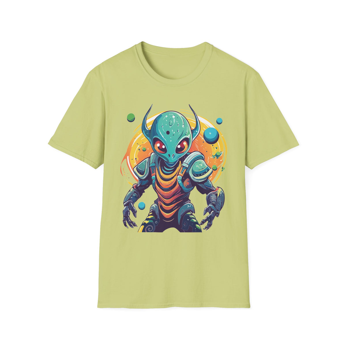 Alien Cosmos Graphic Tee Gildan Unisex 100 Cotton Tee Shirt a10