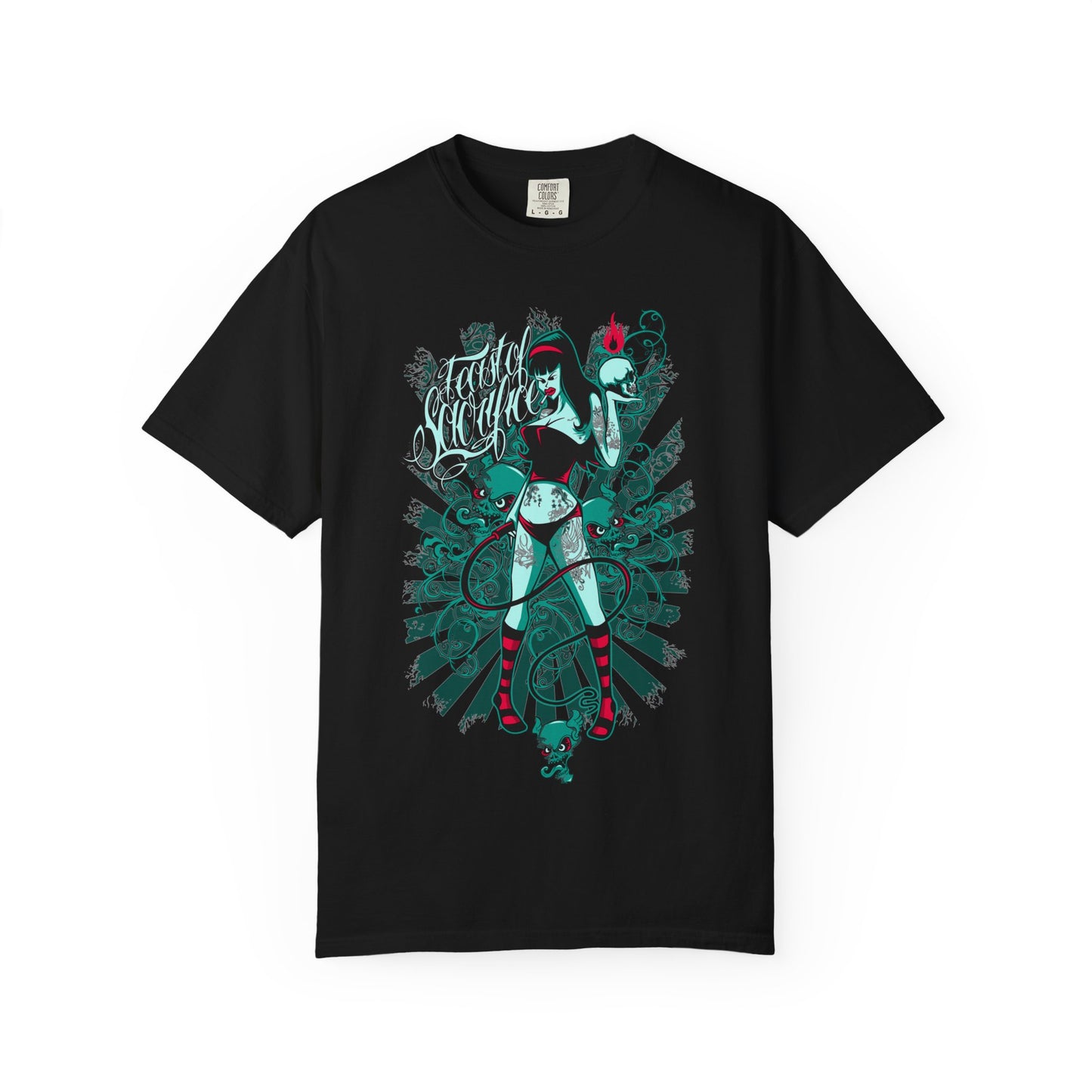 Carnival Graphic Tee Unisex Cotton Art Design Vintage T-Shirt