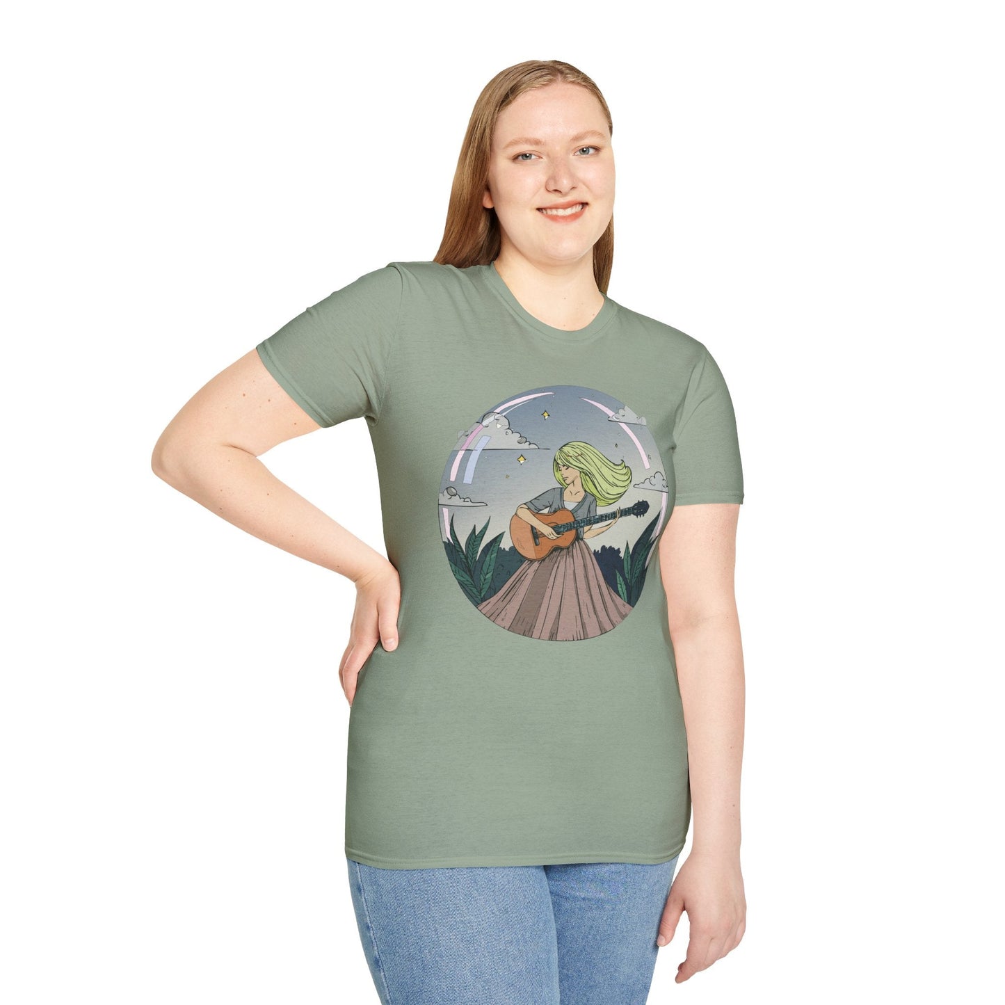 Womens Graphic T Shirt Art Design Softstyle 64000 Gildan Unisex Cotton Tee Premium Comfort