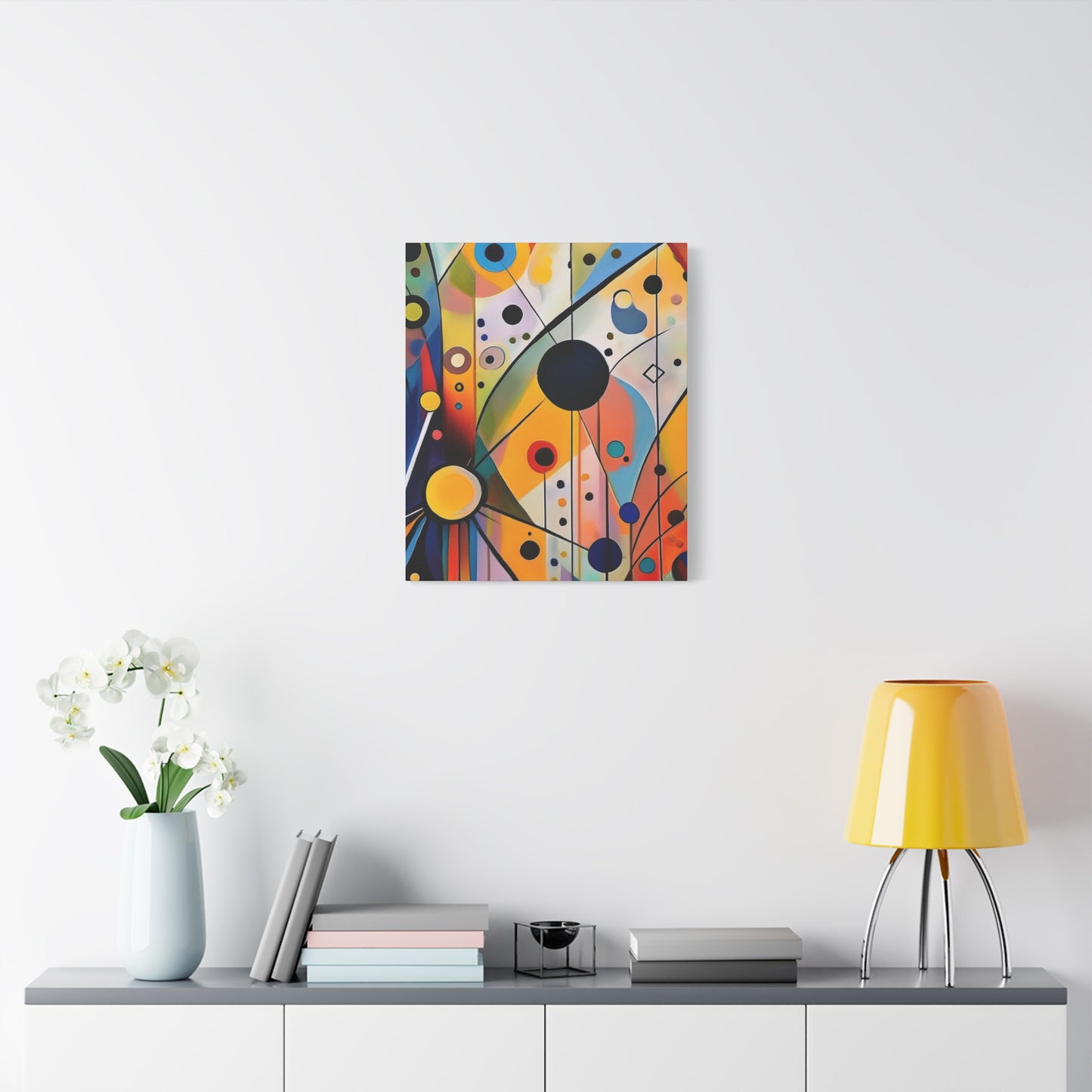 Abstract Oil Painting Print Canvas 20x24,20x30,24x30 24x32,24x36,30x40 32x48,36x48,40x60 Pine-Wood Inner Frame ABS-142