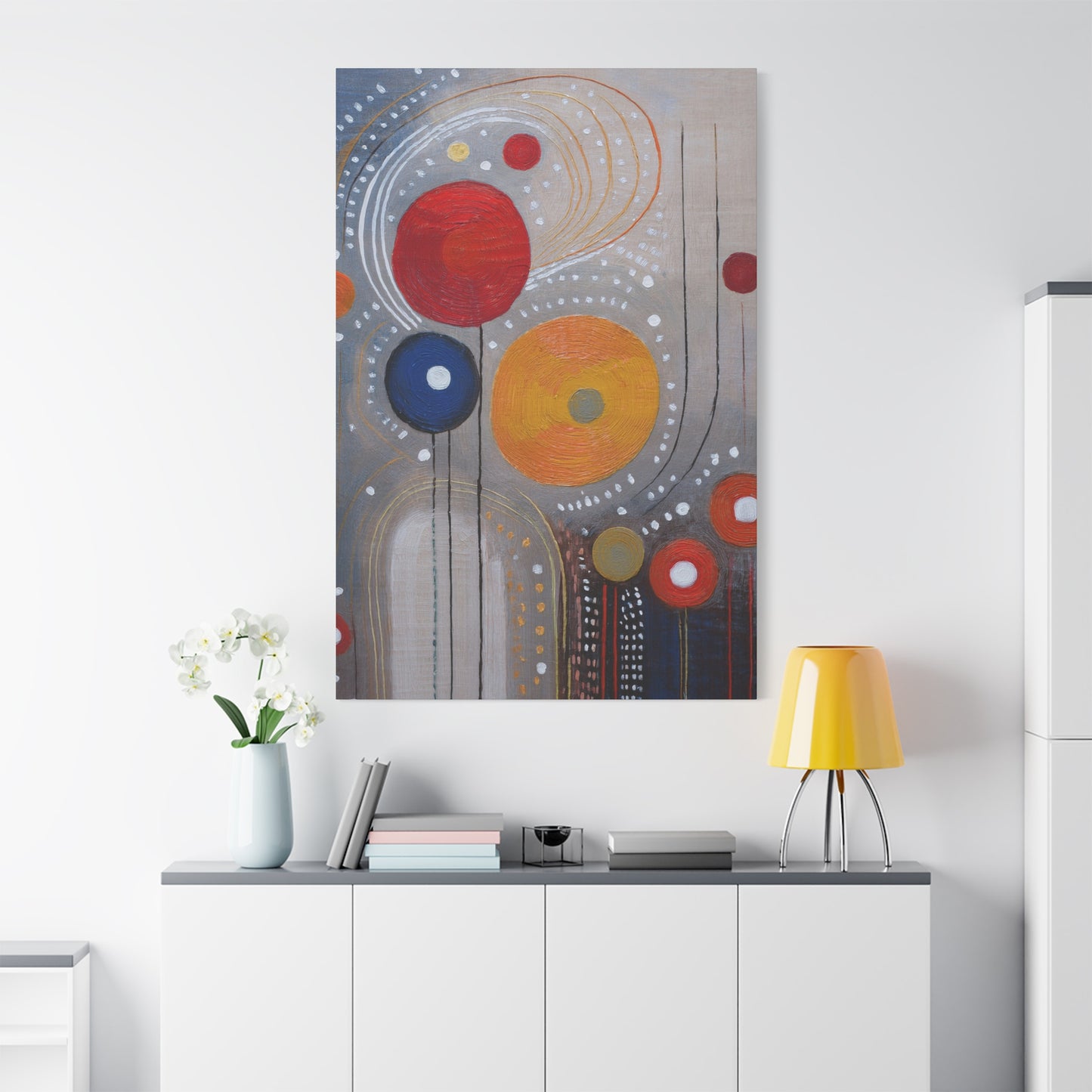 Abstract Oil Painting Print Canvas 20x24,20x30,24x30 24x32,24x36,30x40 32x48,36x48,40x60 Pine-Wood Inner Frame ABS-105