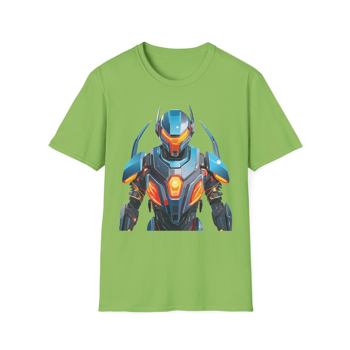 Cortoon Cyborg  Robot Terminator Graphic Tee Gildan Unisex 100 Cotton Tee Shirt h08