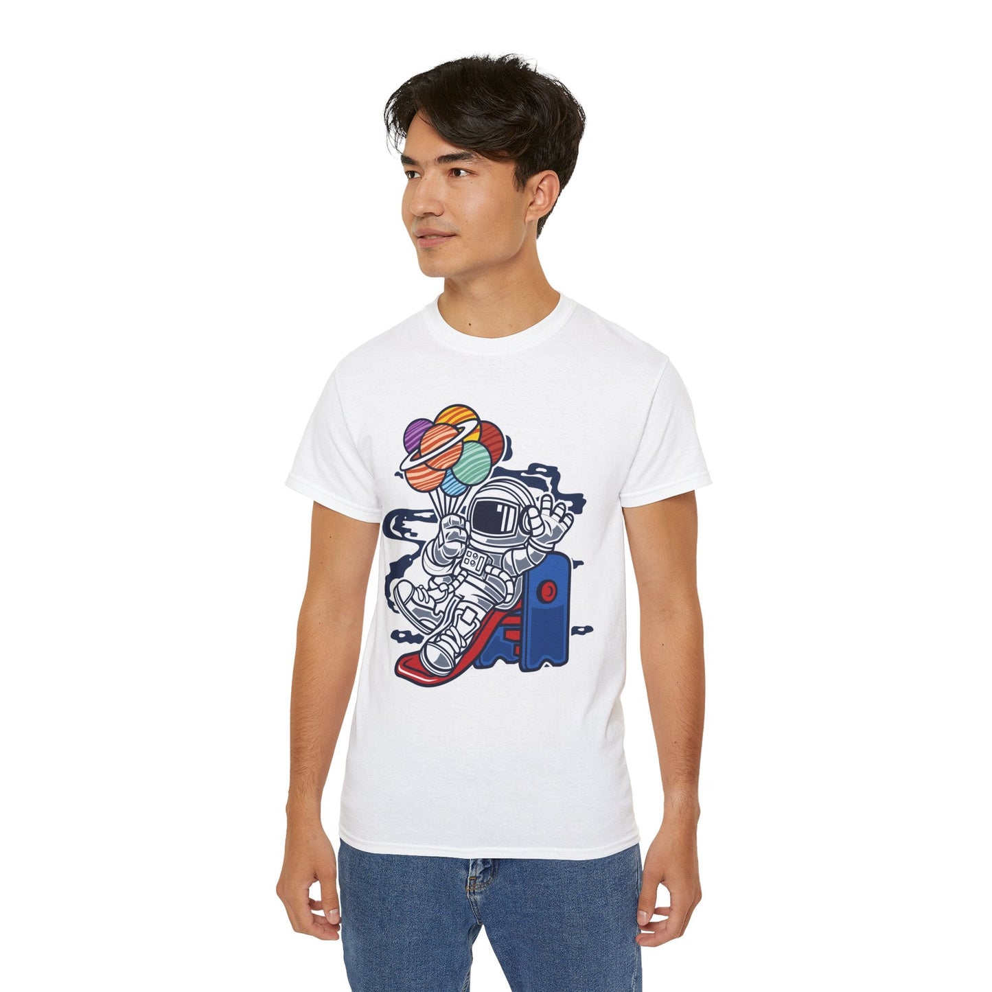 Astronaut Graphic Unisex 100 Cotton Tee 5