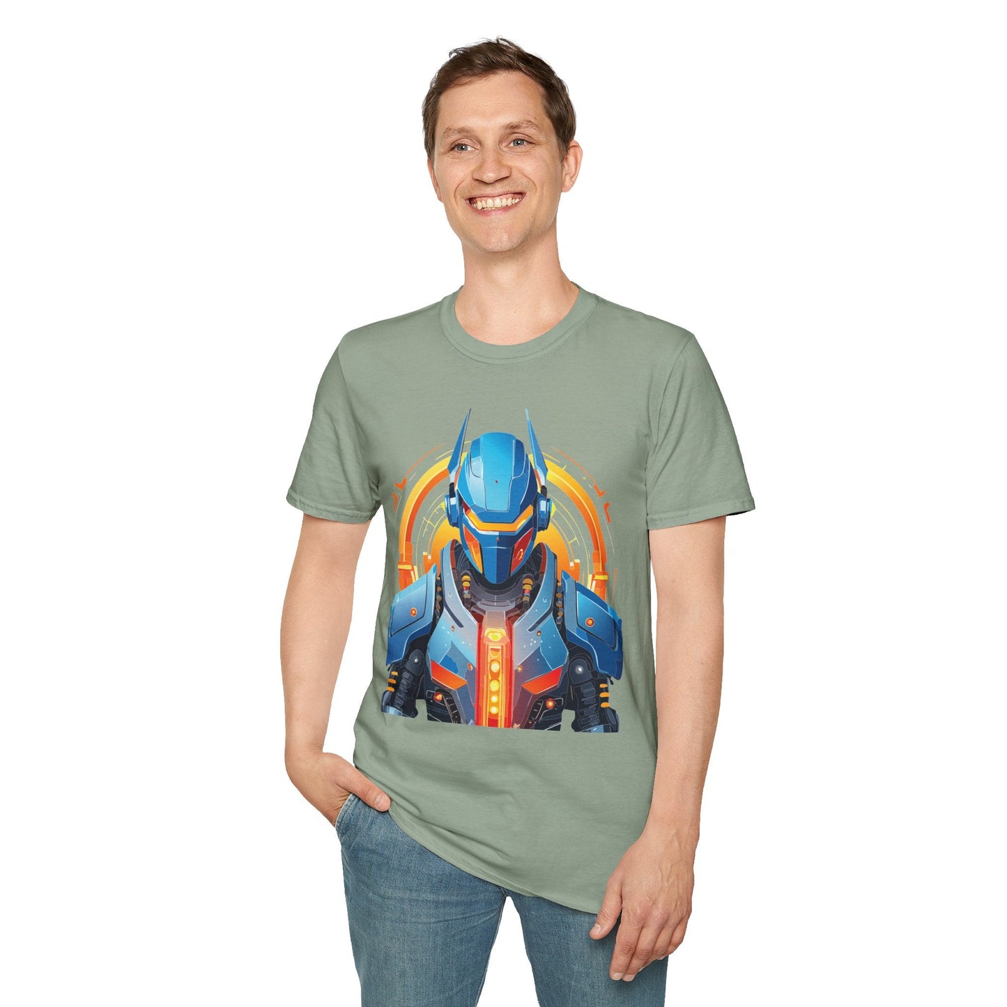 Cyborg Tee Unisex Robot Shirt Terminator Shirt Softstyle 100 Percent Ring Spun Cotton