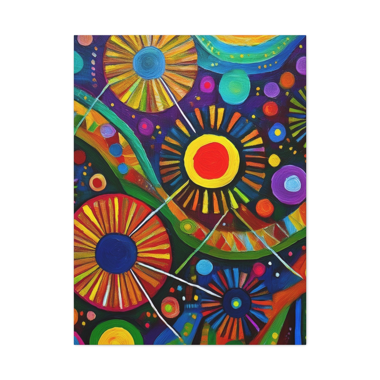 Abstract Oil Painting Print Canvas 20x24,20x30,24x30 24x32,24x36,30x40 32x48,36x48,40x60 Pine-Wood Inner Frame ABS-139