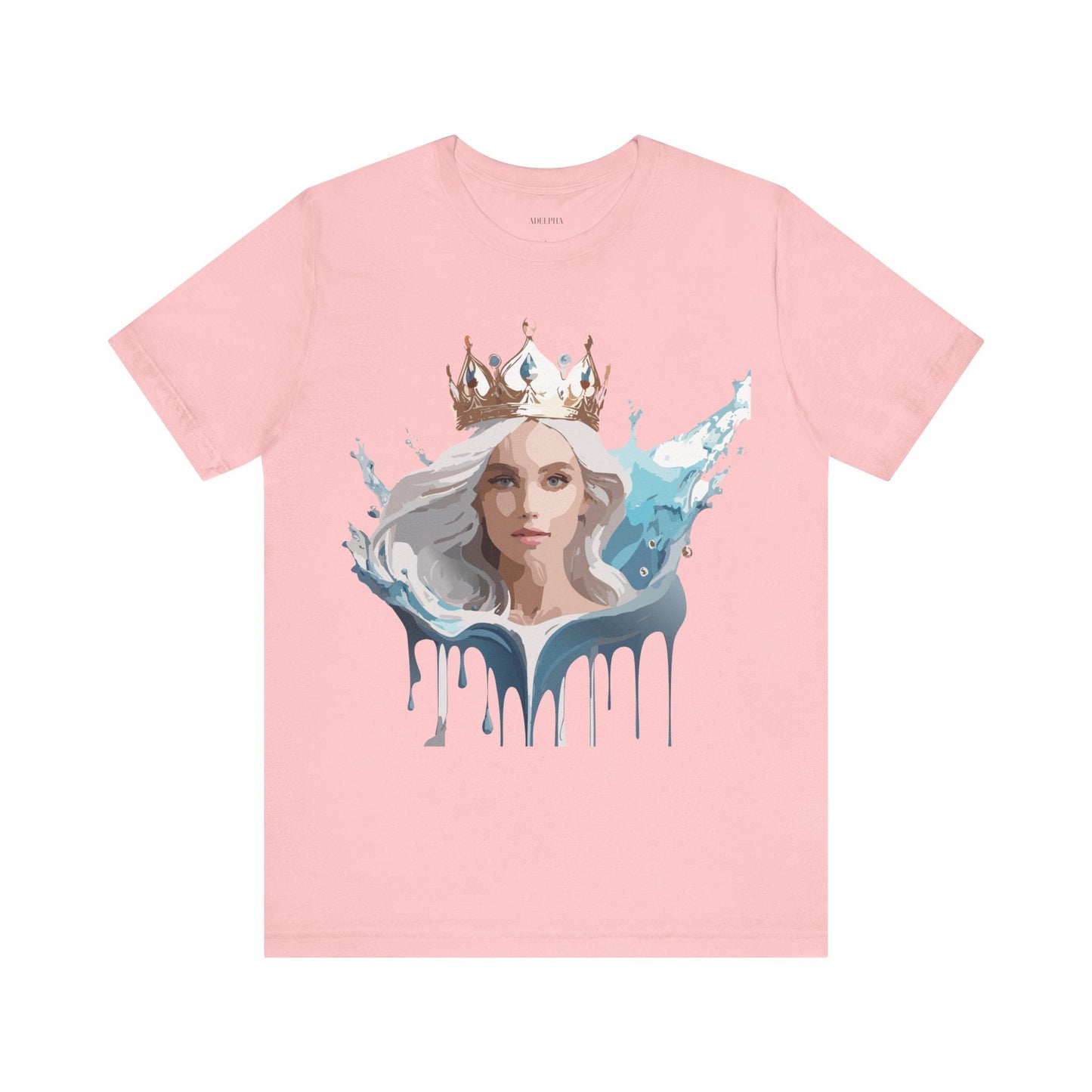 Queen Graphic T Shirt By Adelpha Unisex Jersey Short Sleeve Vintage Inspired Art Tee