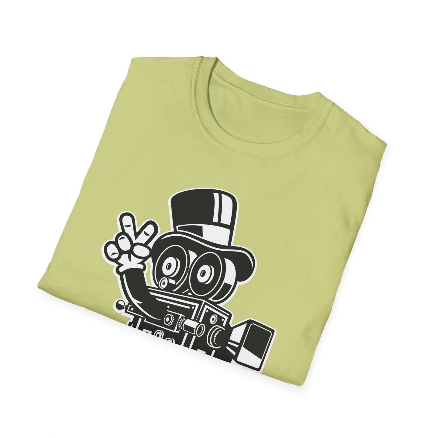 Cartoon T Shirt Animation T Shirt Funny Tee Unisex Gildan Softstyle 64000 Comfort Fit All Day