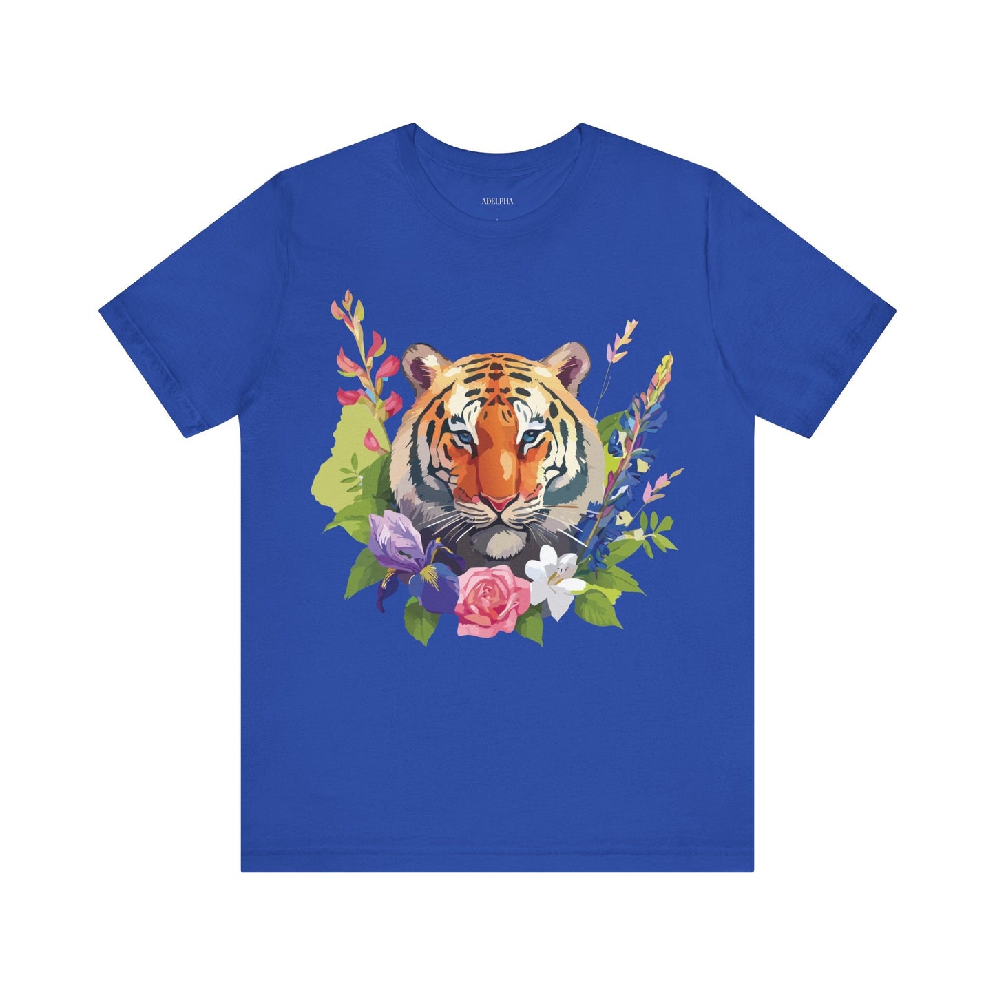 Tiger Shirt Unisex Jersey Short Sleeve Graphic Tee With Vintage Inspired Artwork From Adelpha