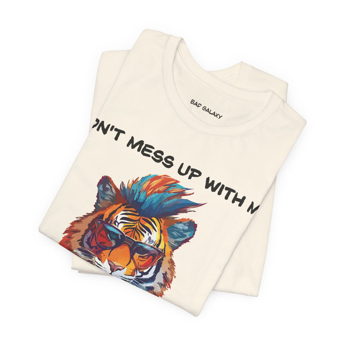 Animal Graphic Unisex Cotton Bella+Canvas Tee with Art Design b7